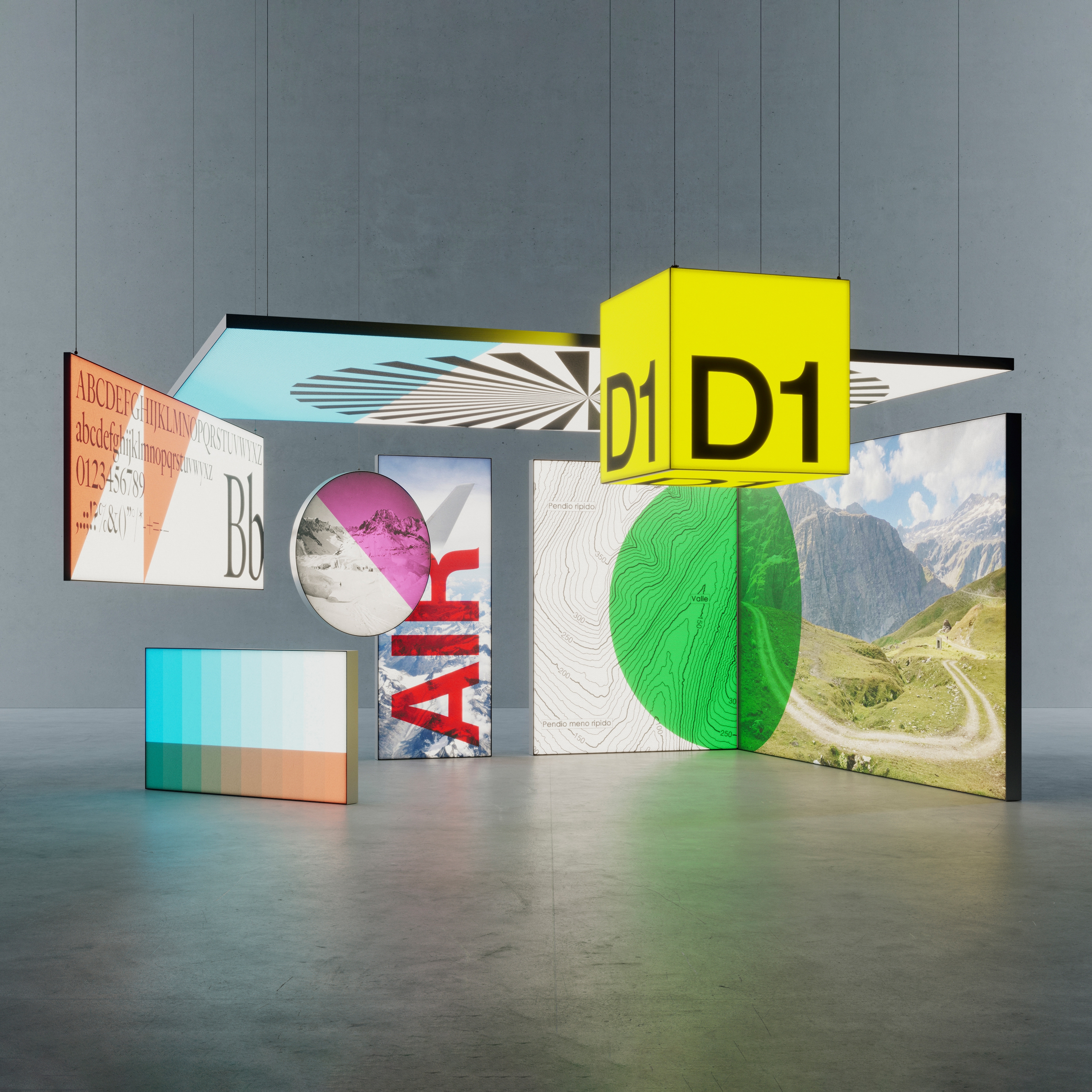 Display product DresswallVisuals from manufacturer Dresswall