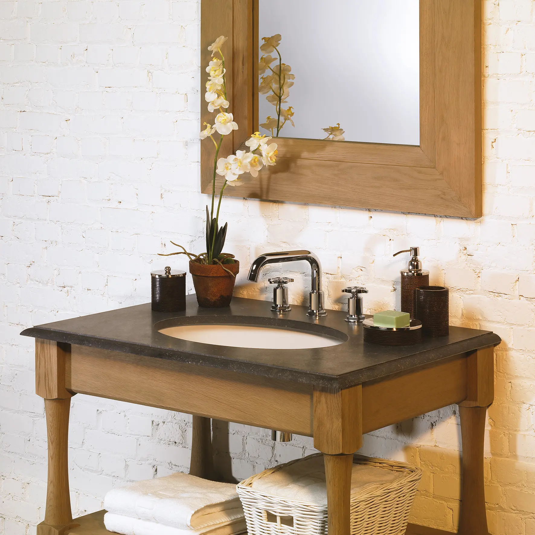 rvb - Flamant Factory | 5-hole bath and shower set, handshower