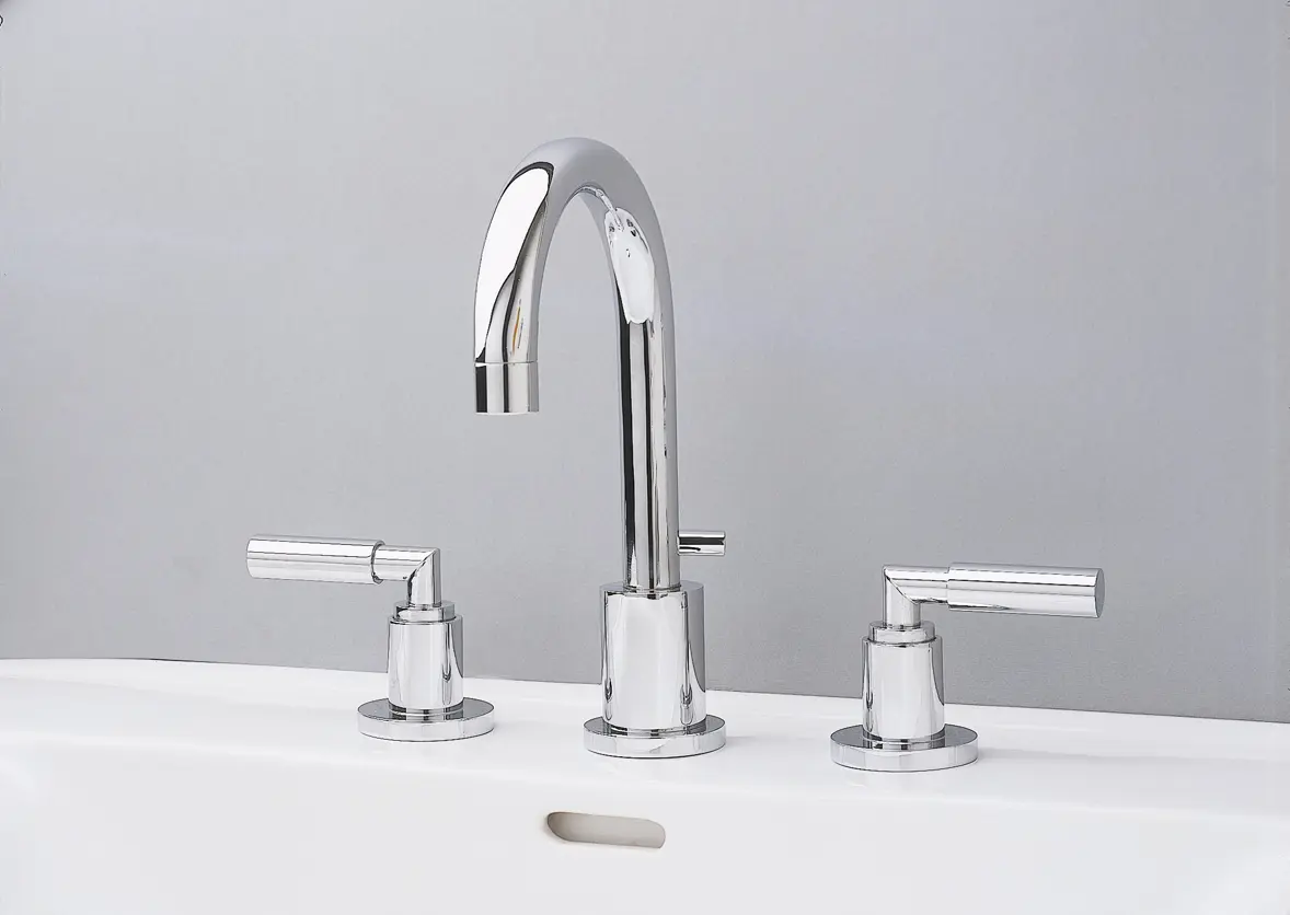rvb - Cliff | 3-hole wall-mounted sink mixer