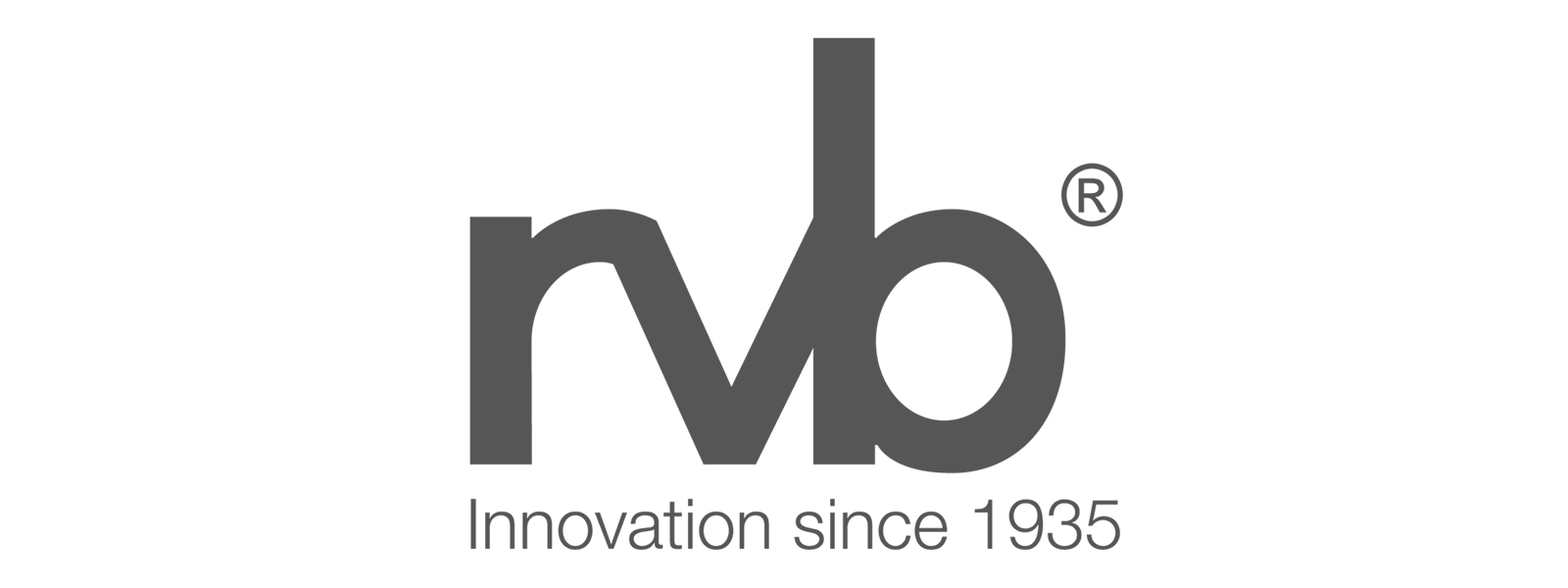 Logo for manufacturer rvb