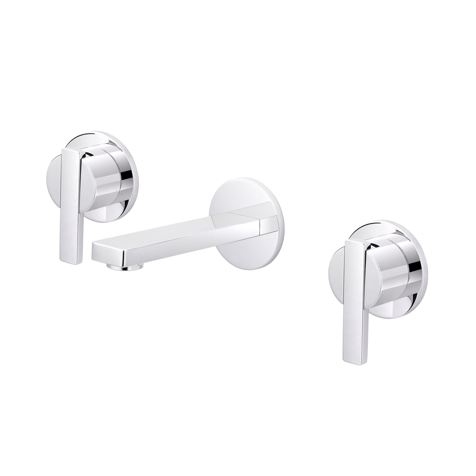Display product Line | 3-hole wall-mounted sink mixer from manufacturer rvb
