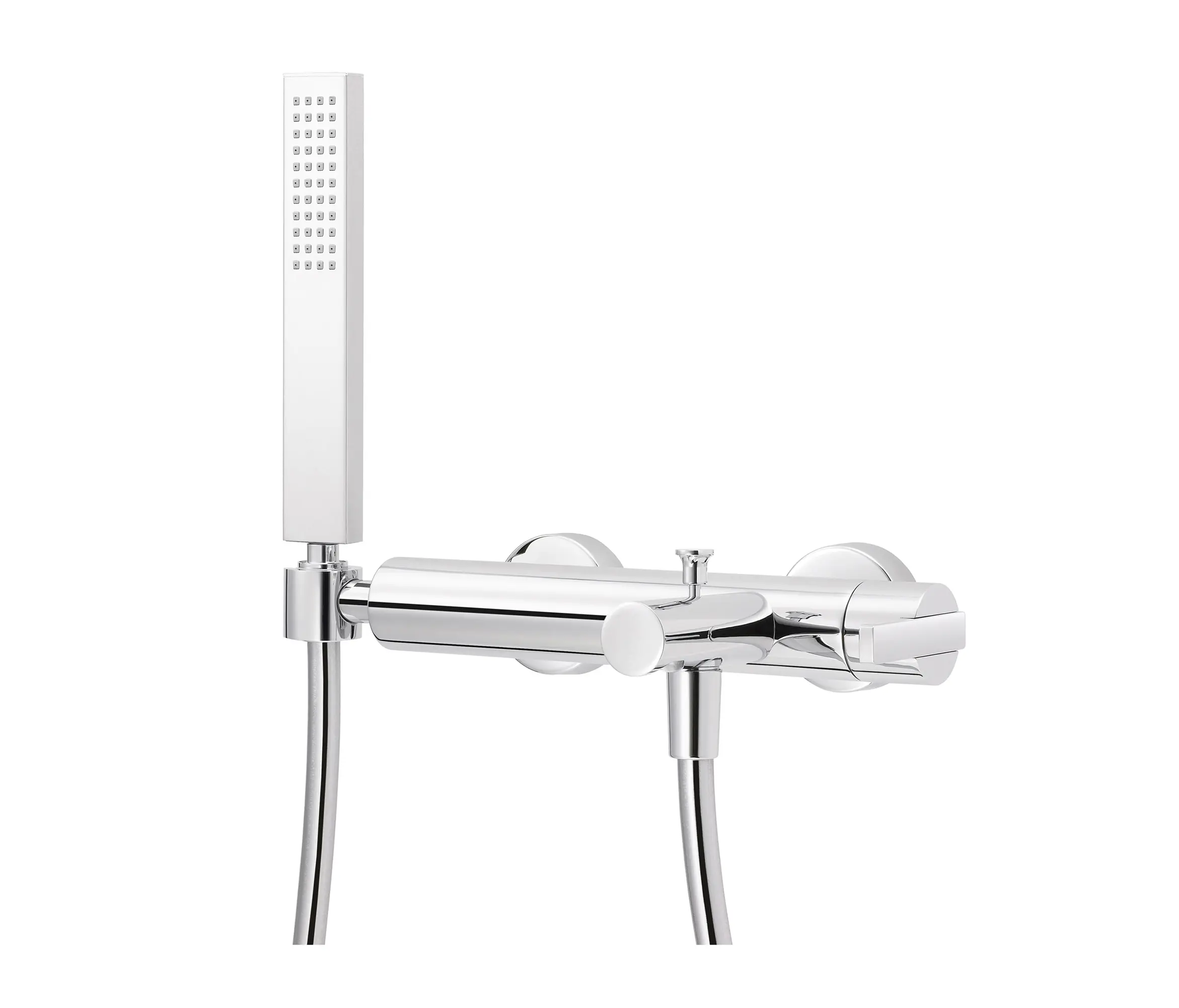 rvb - Line | Single-lever bath-shower mixer, handshower