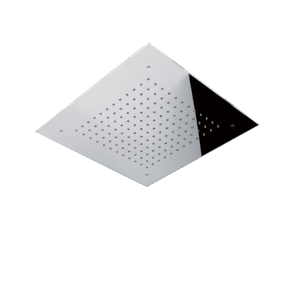 Display product Contemporary | Concealed squared rainshower head Ø 300mm, 400mm or 500mm from manufacturer rvb