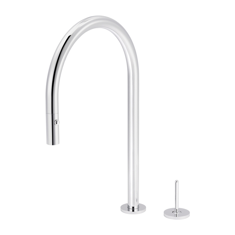 Display product Plug | Single-lever mixer for kitchen with integrated handshower from manufacturer rvb