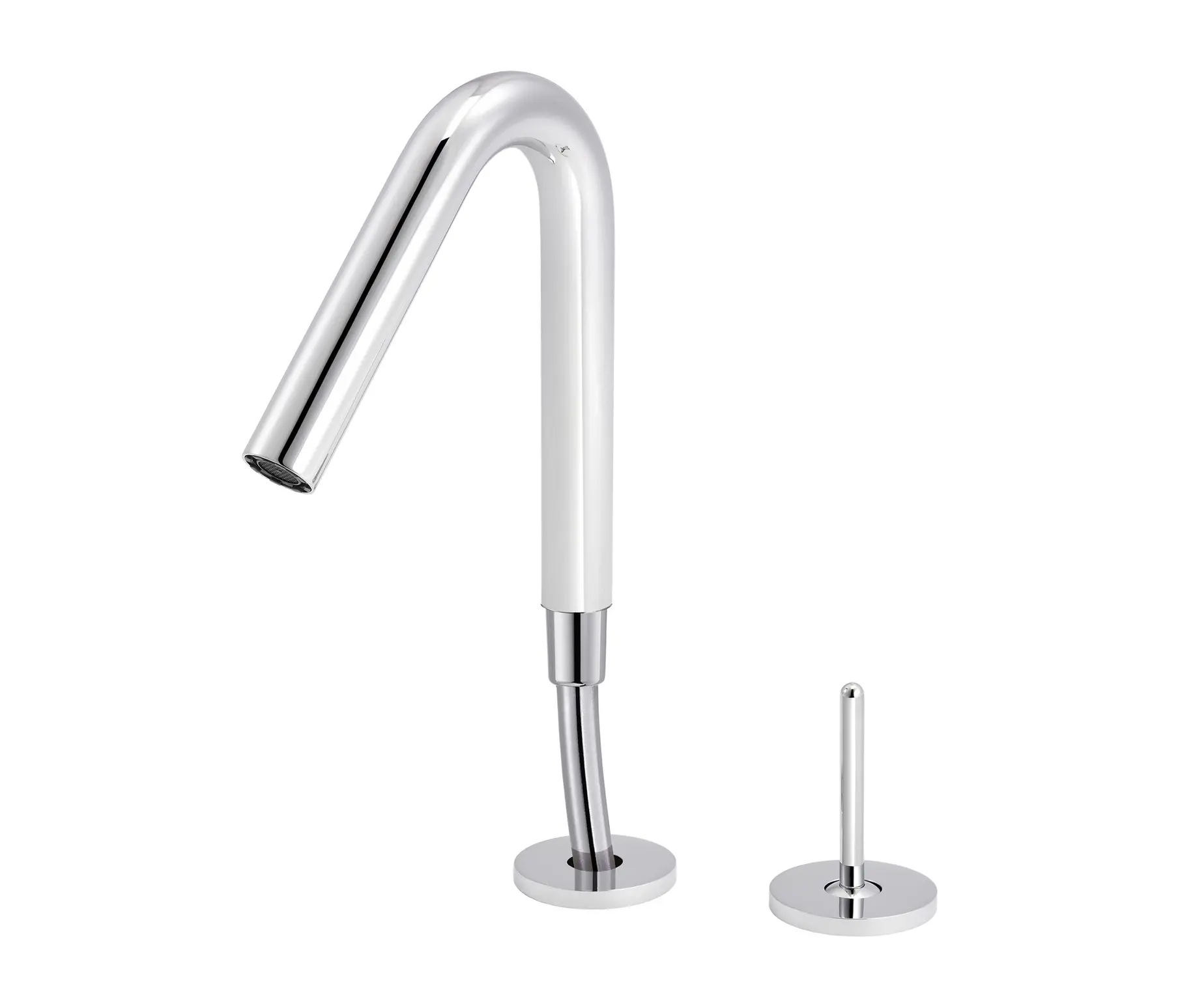 rvb - Plug | Single-lever bath and shower mixer, with intregated handshower