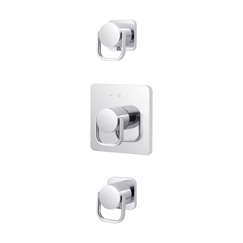 Display product Polo Club | Concealed shower thermostat with 2 valves from manufacturer rvb