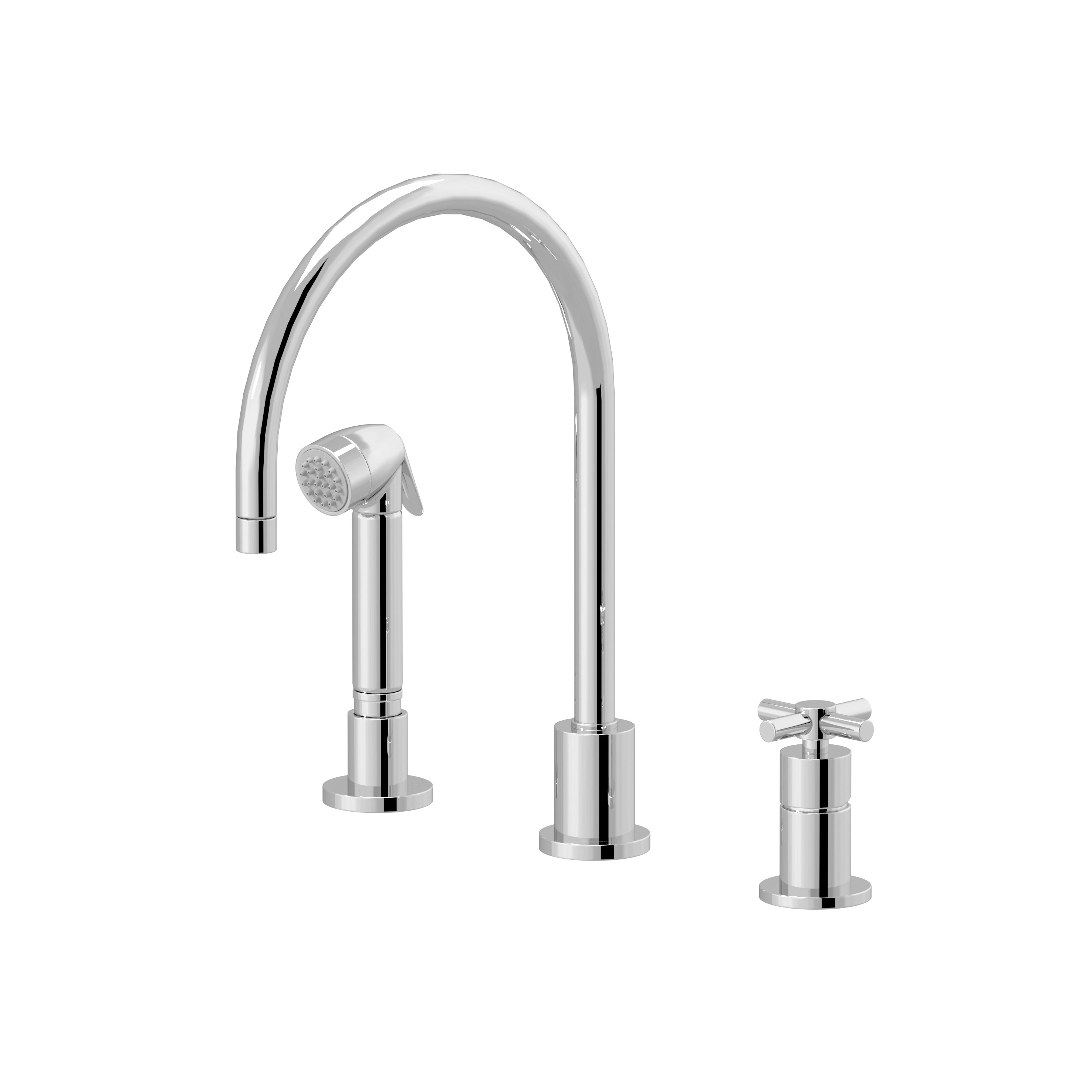 Display product Sully | Single-lever kitchen mixer, great spout, handshower from manufacturer rvb