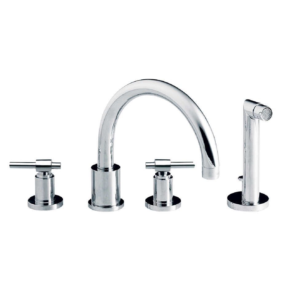 Mostrar el producto Dynamic | 4-hole bath and shower set, handshower del fabricante rvb