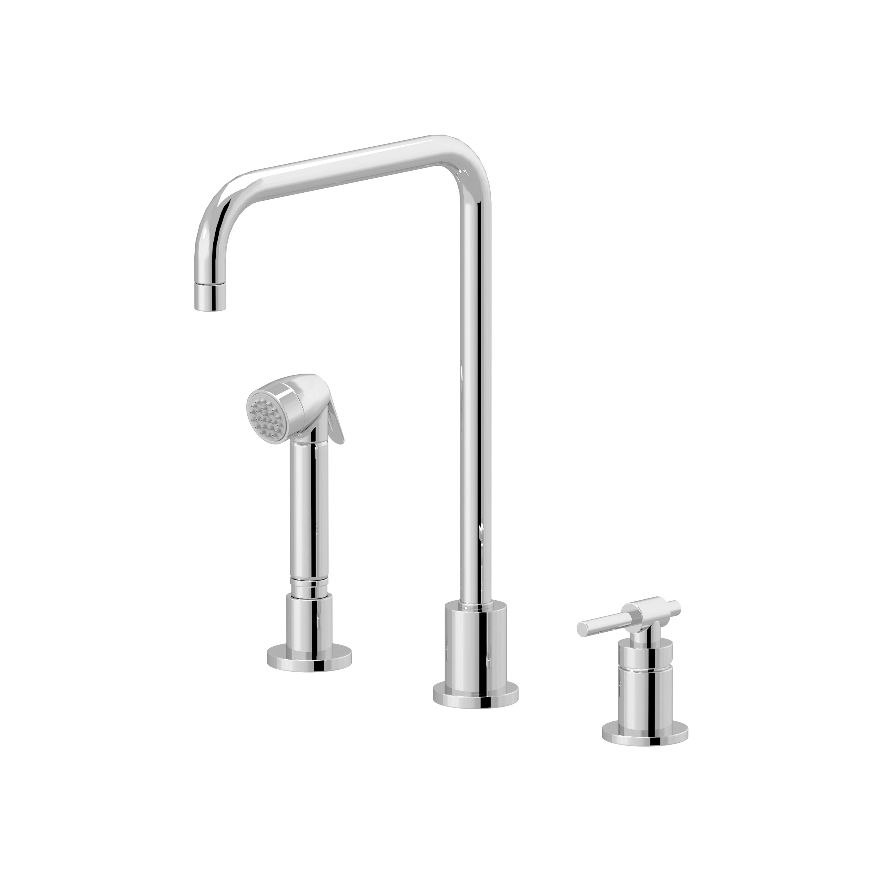 Display product Dynamic | Single-lever kitchen mixer, great U spout, handshower from manufacturer rvb