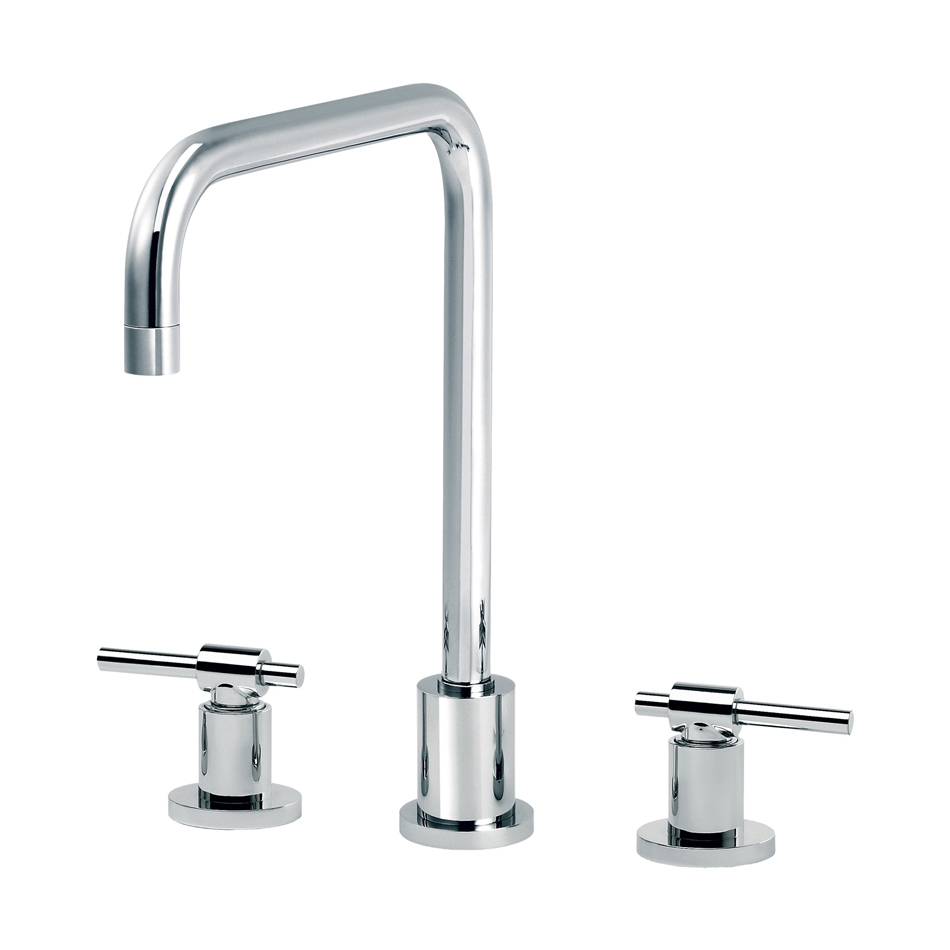 Display product Dynamic | 3-hole kitchen mixer, spout in U from manufacturer rvb