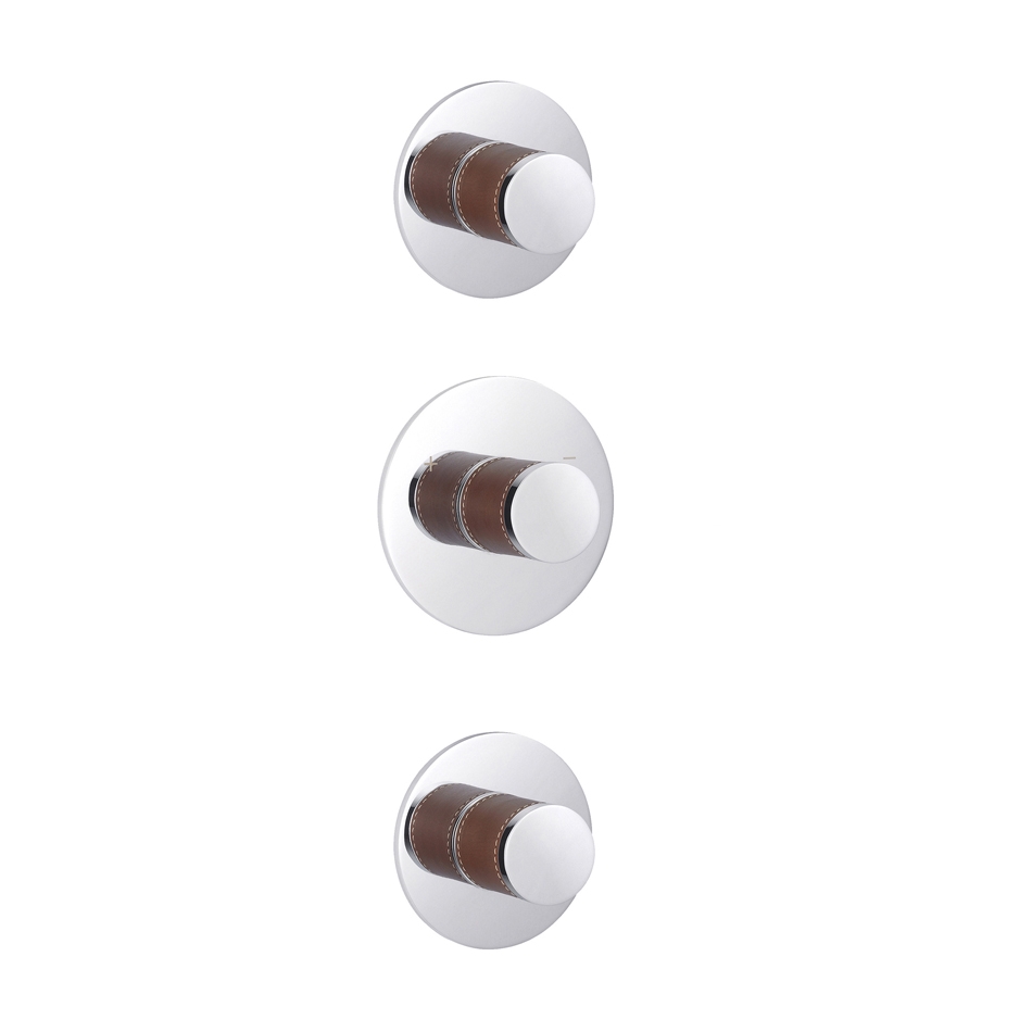 Display product Flamant Docks | Concealed shower thermostat with 2 valves from manufacturer rvb