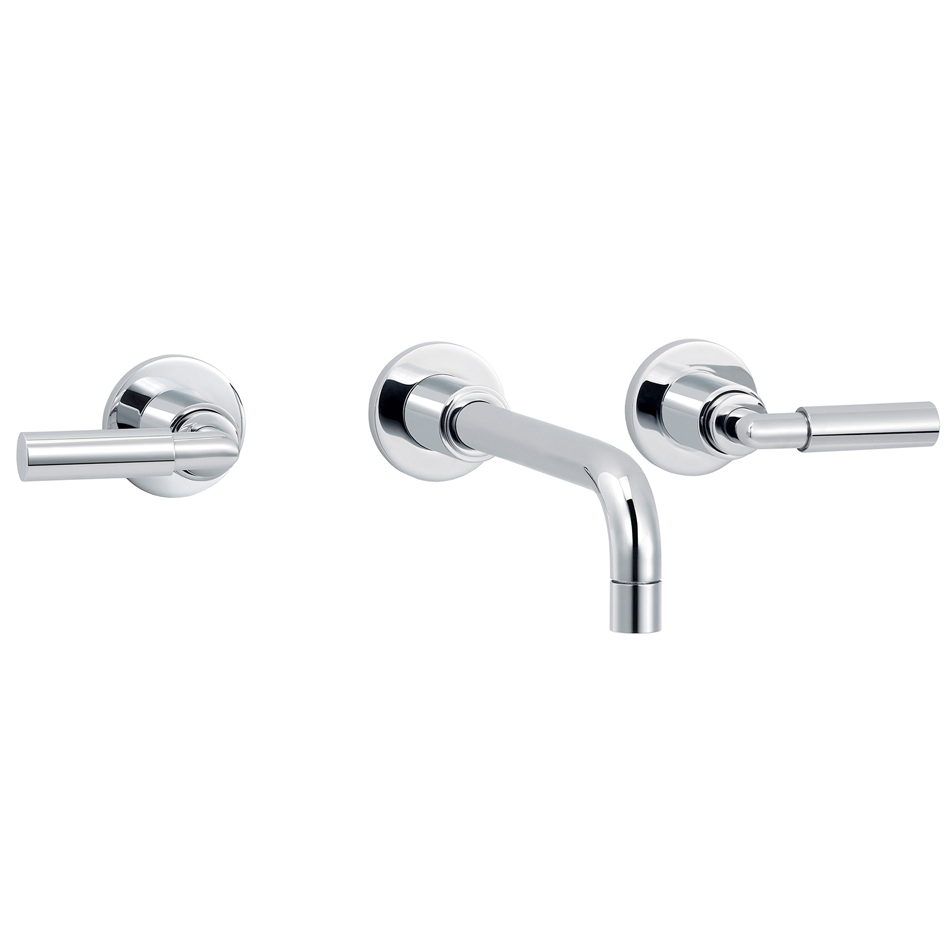 Display product Cliff | 3-hole wall-mounted sink mixer from manufacturer rvb