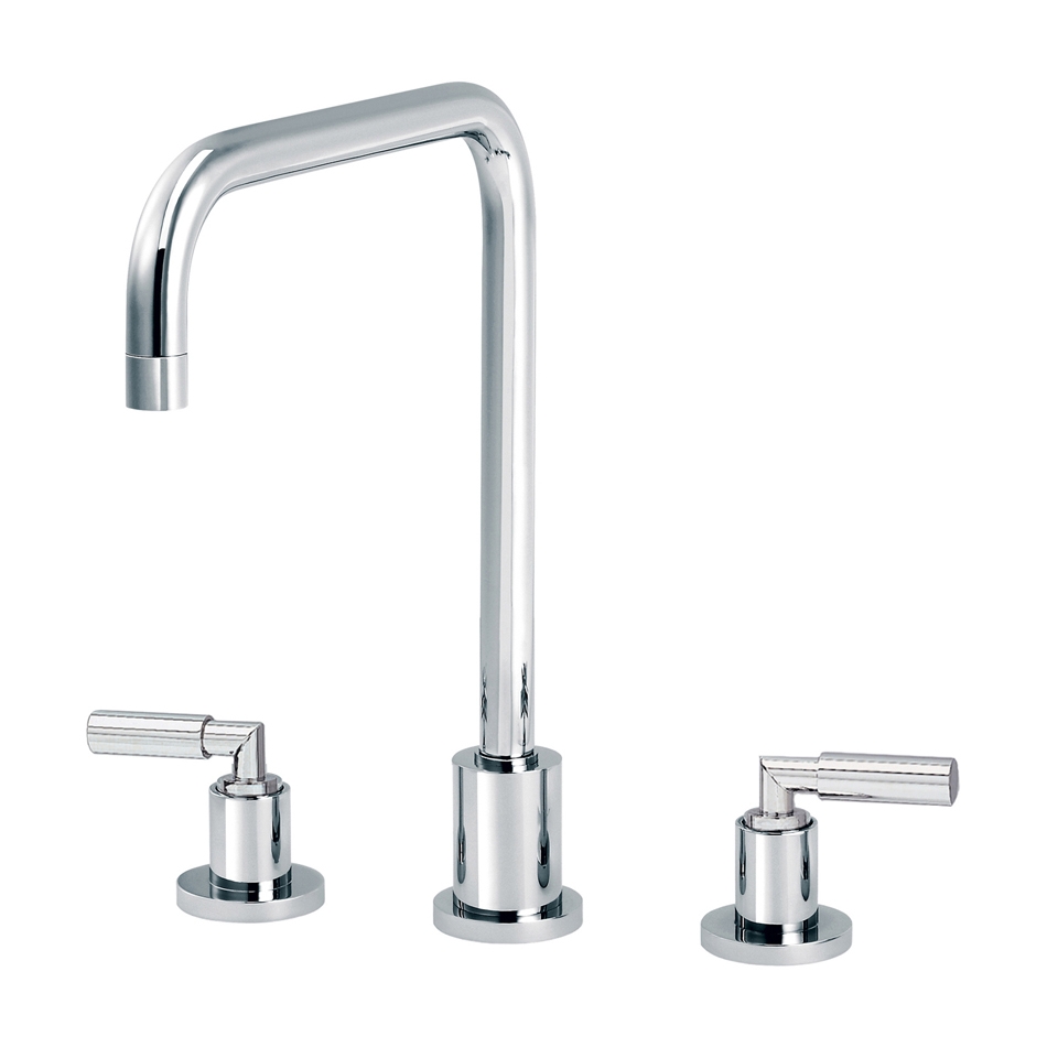 Mostra il prodotto Cliff | 3-hole kitchen mixer, spout in U del produttore rvb