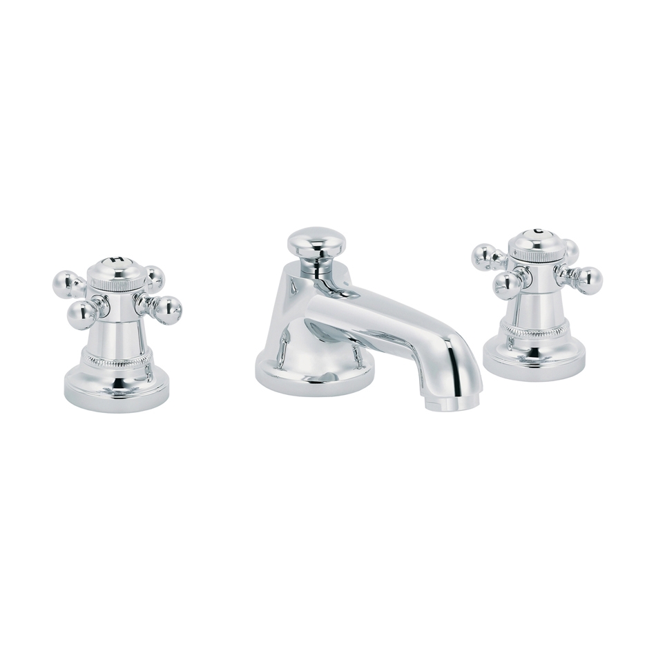 Mostrar el producto 1920-1921 | 3-hole sink mixer, Cotton spout del fabricante rvb