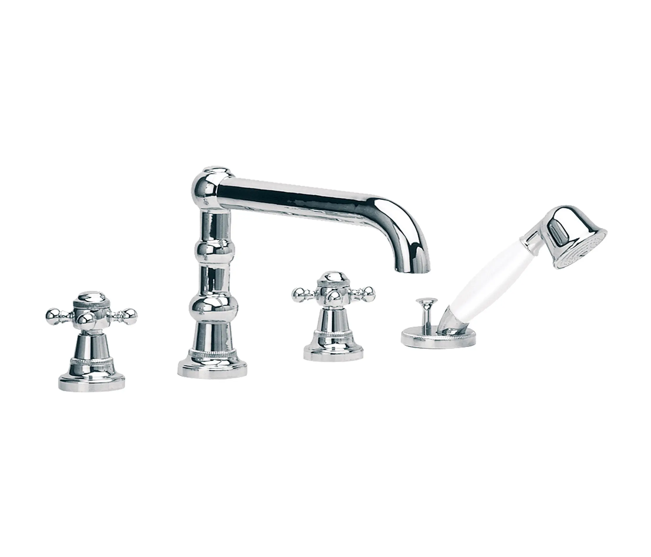 rvb - 1920-1921 | 4-hole bath and shower set, handshower