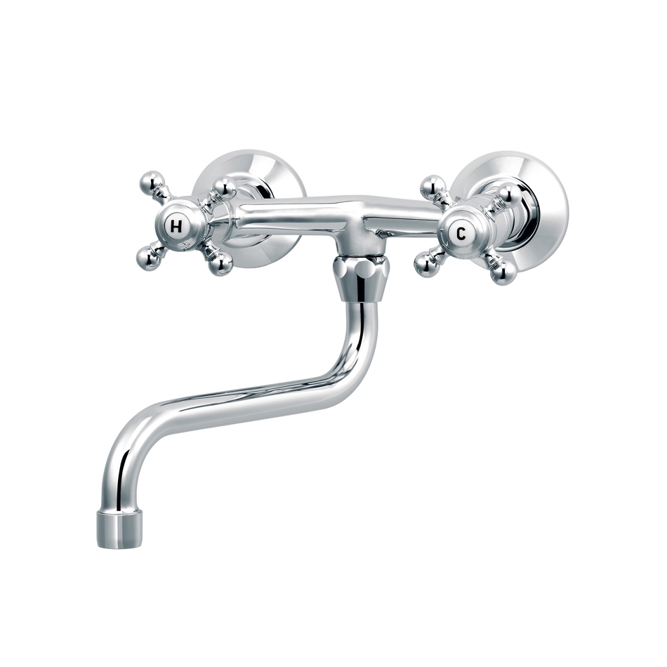 Mostrar el producto 1920-1921 | Wall-mounted kitchen mixer, spout under del fabricante rvb