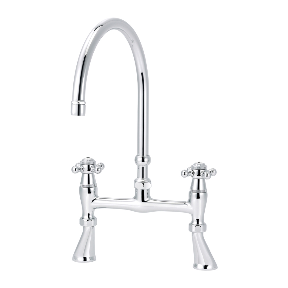 Display product 1920-1921 | Kitchen bridge mixer, great spout from manufacturer rvb