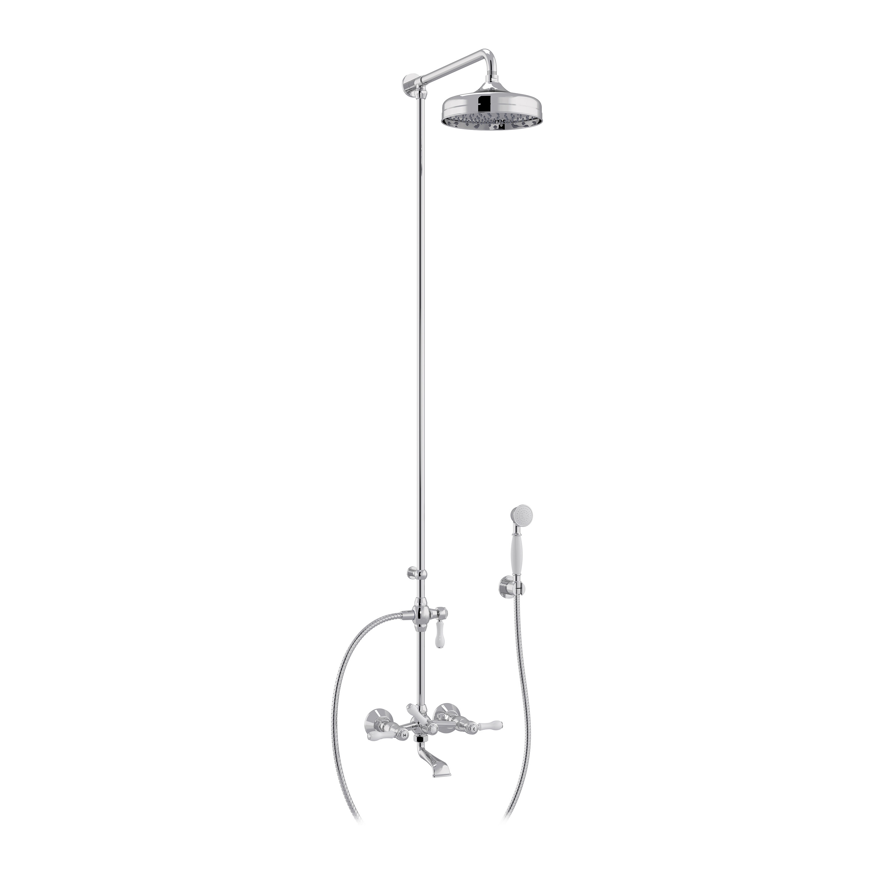 Produkt 1935 | Set Badewannen-Dusch-Mischarmatur, Ø200mm des Herstellers rvb anzeigen