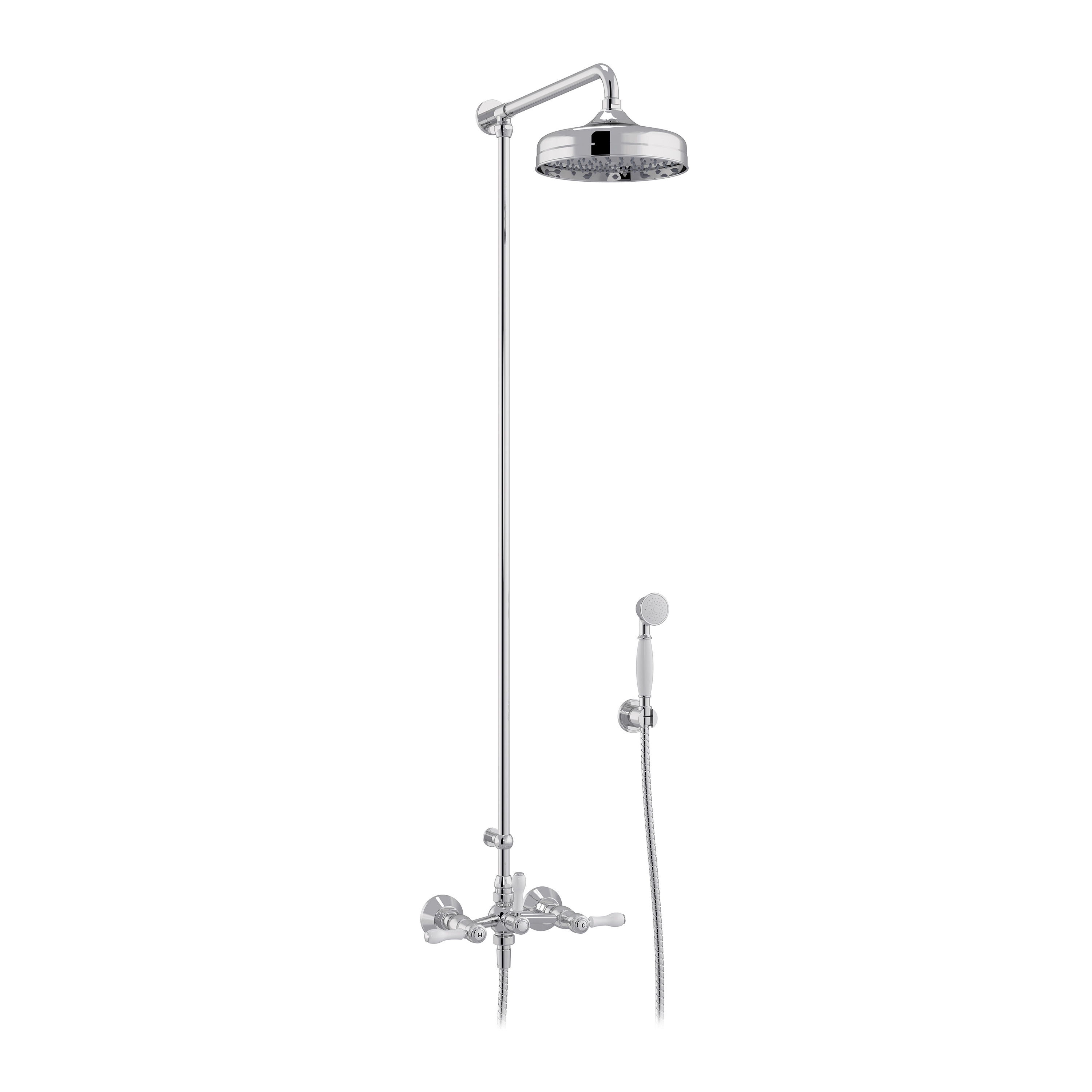 Produkt 1935 | Mischer-Set Dusche, kopf Ø200mm, handbrause des Herstellers rvb anzeigen