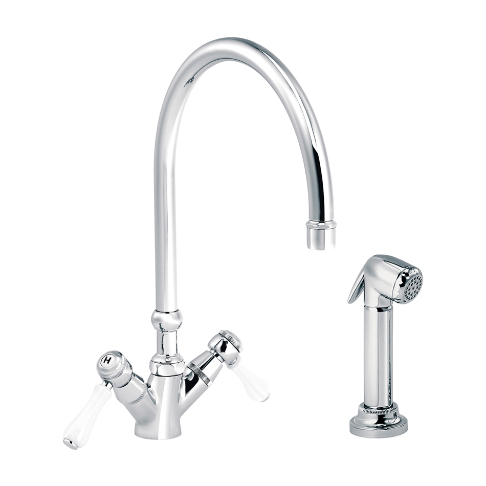 Mostra il prodotto 1935 | Kitchen mixer, handshower, great spout del produttore rvb