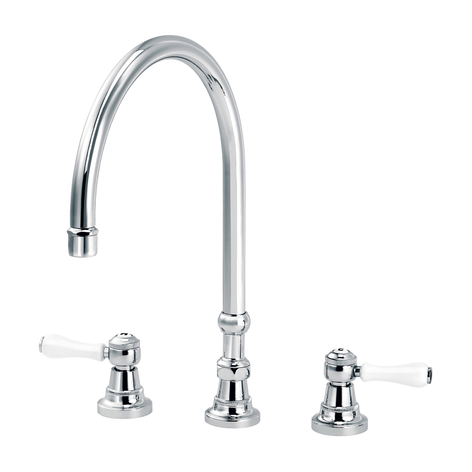 Mostra il prodotto 1935 | 3-hole kitchen mixer, great spout del produttore rvb