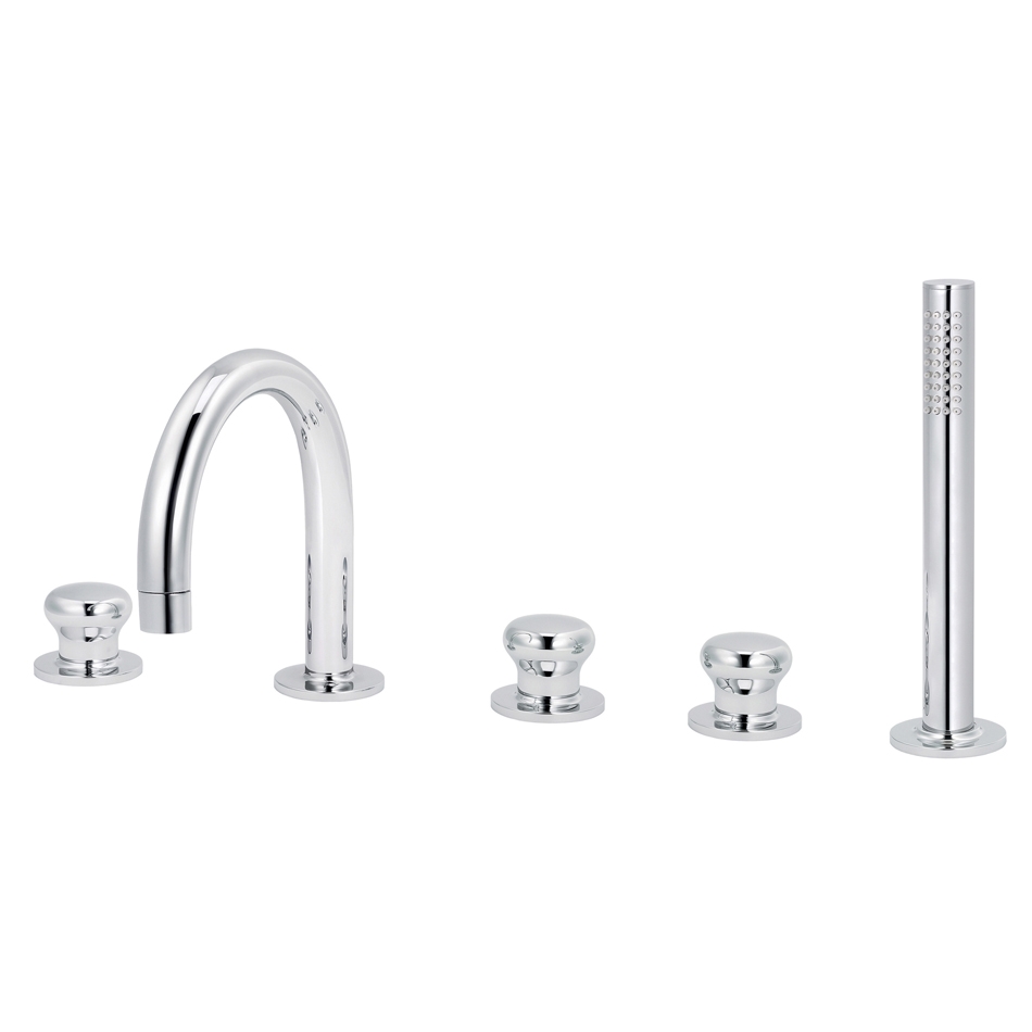 Mostrar el producto Deville | 5-hole bath and shower set, handshower del fabricante rvb