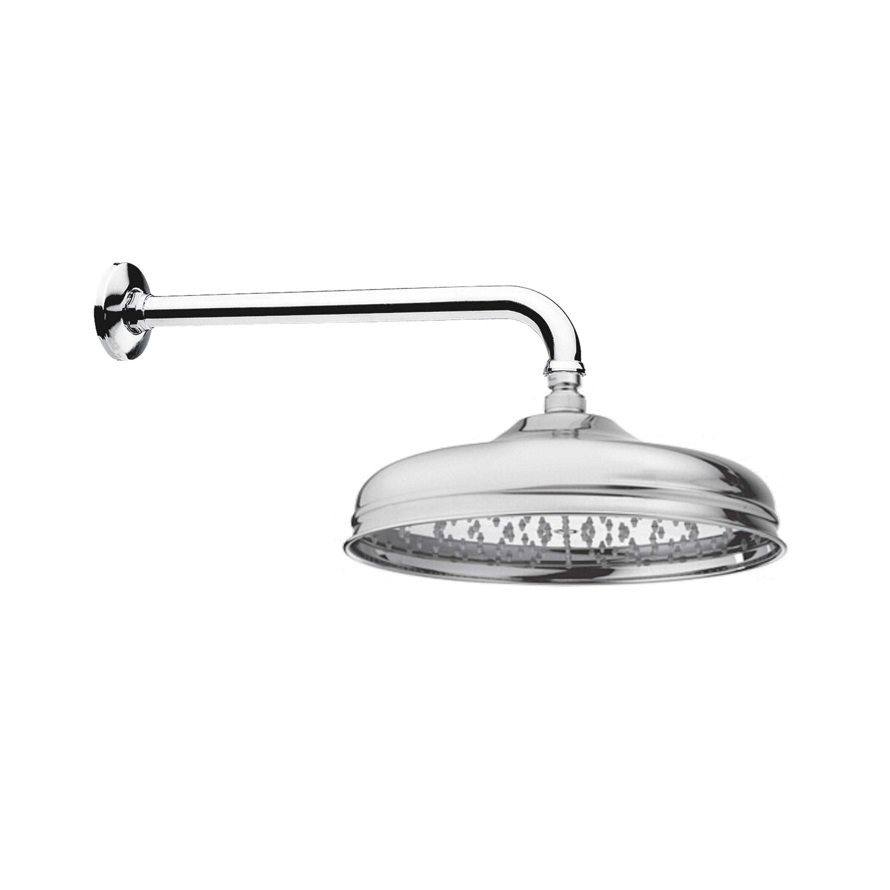 Display product Classic | Headshower Ø 300mm "Retro", with arm from manufacturer rvb