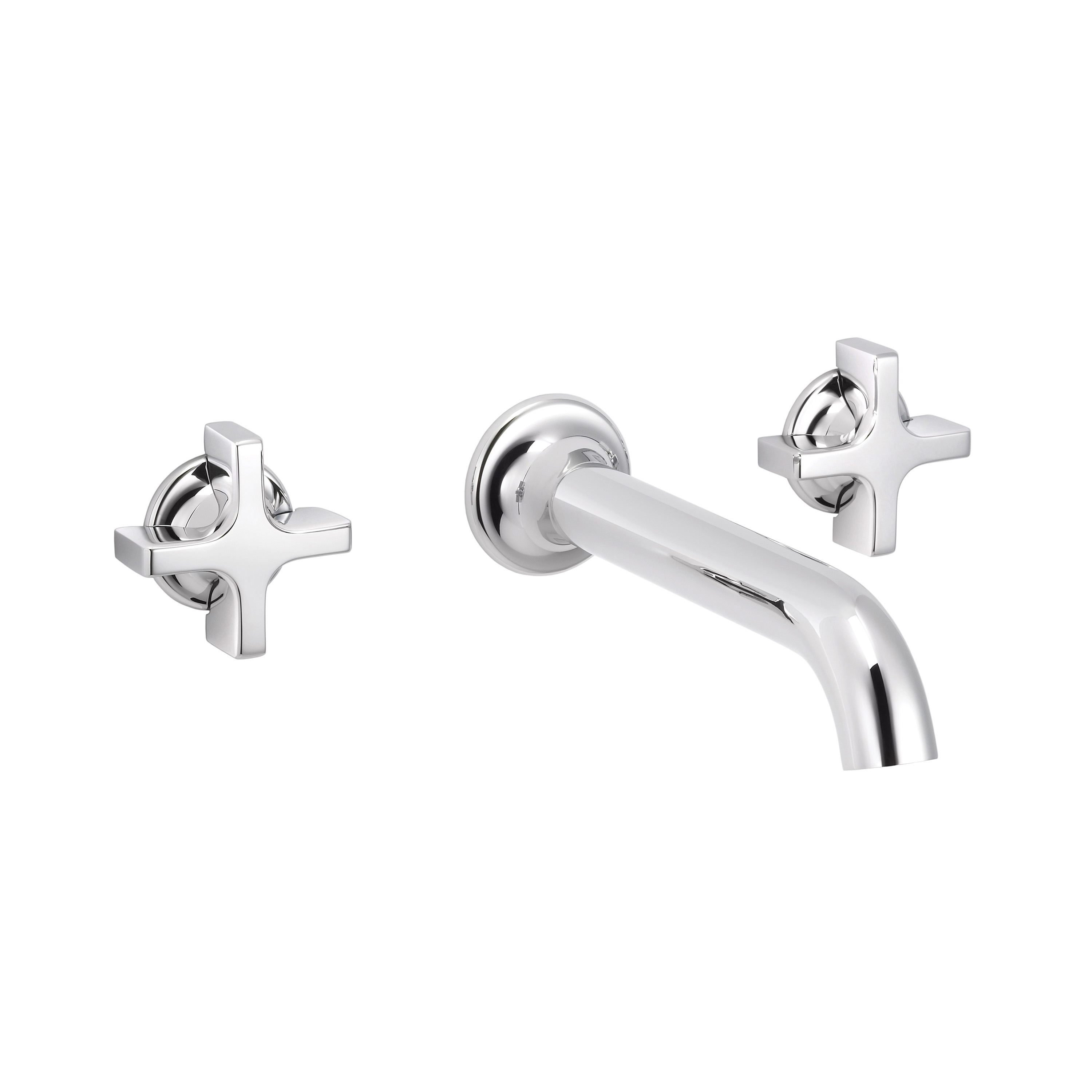 Display product Times | 3-hole wall-mounted washbasin mixer from manufacturer rvb