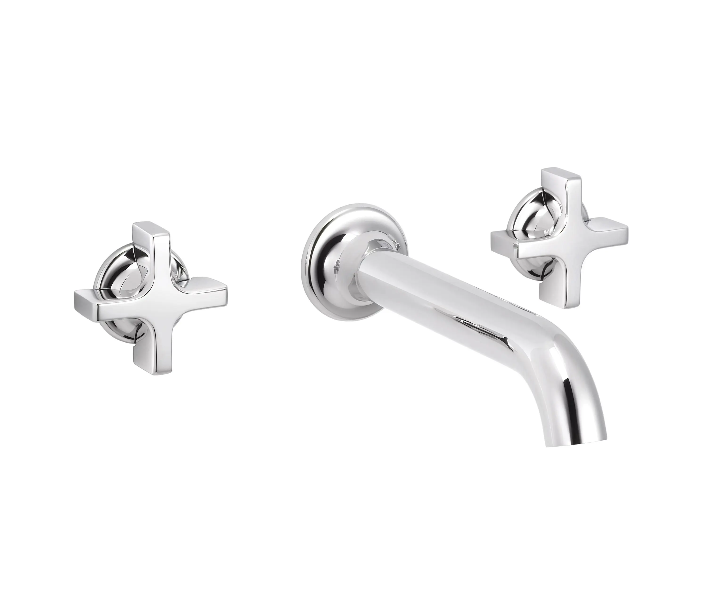 rvb - Times | 3-hole wall-mounted washbasin mixer