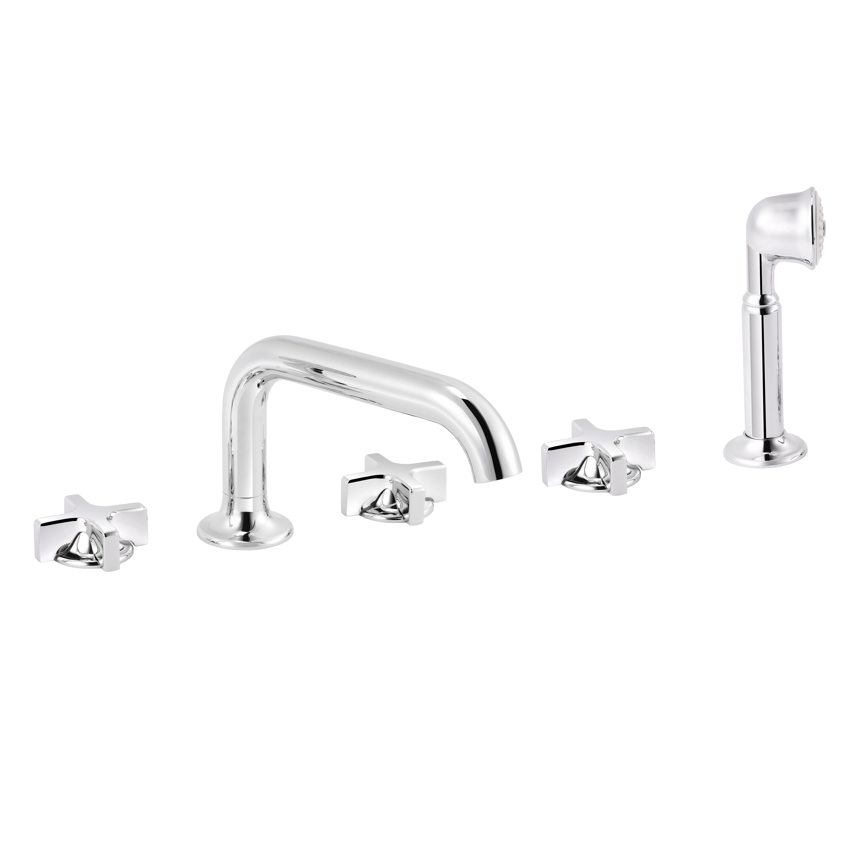 Display product Times | 5-hole bath and shower set, handshower from manufacturer rvb