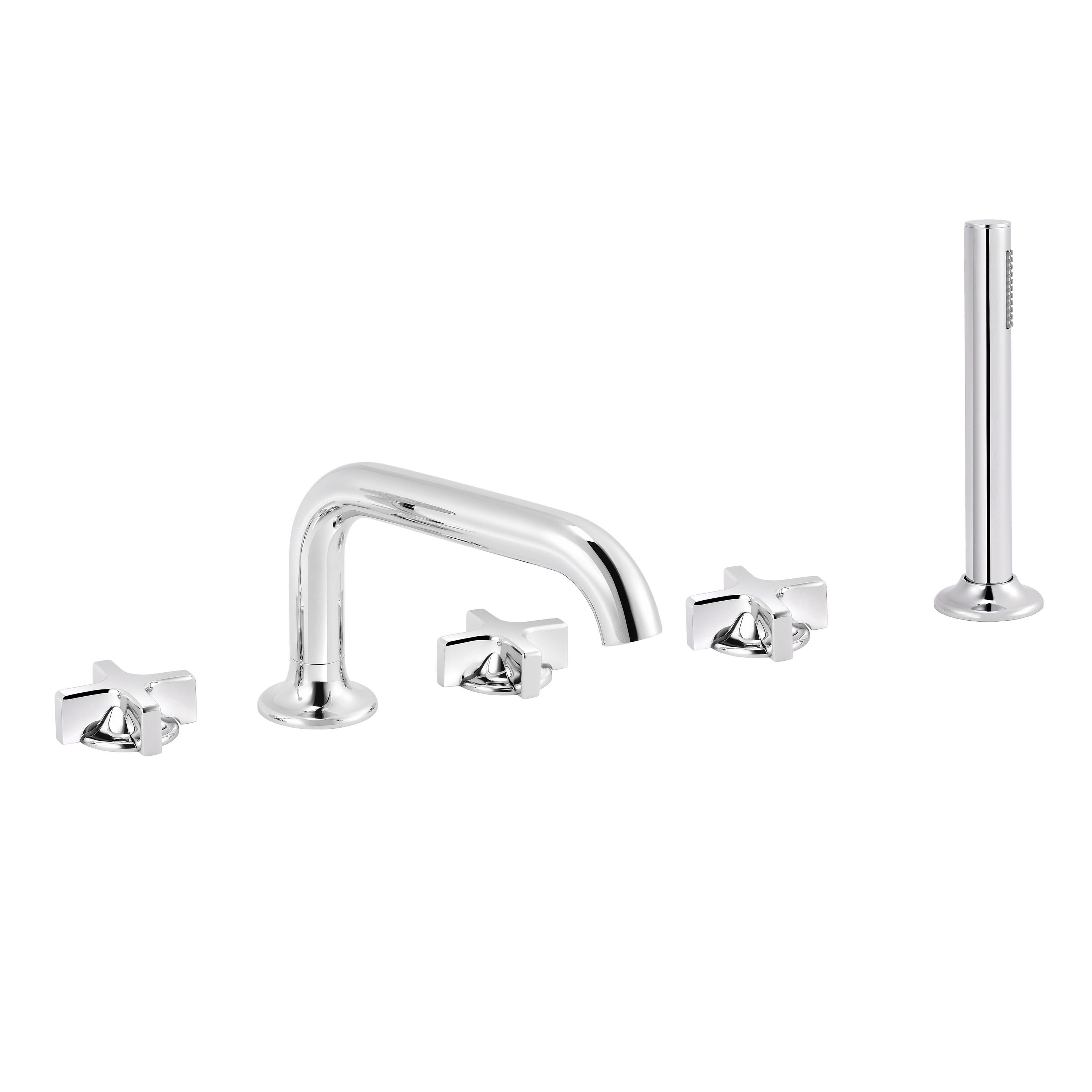 Display product Times | 5-hole bath and shower set, handshower from manufacturer rvb