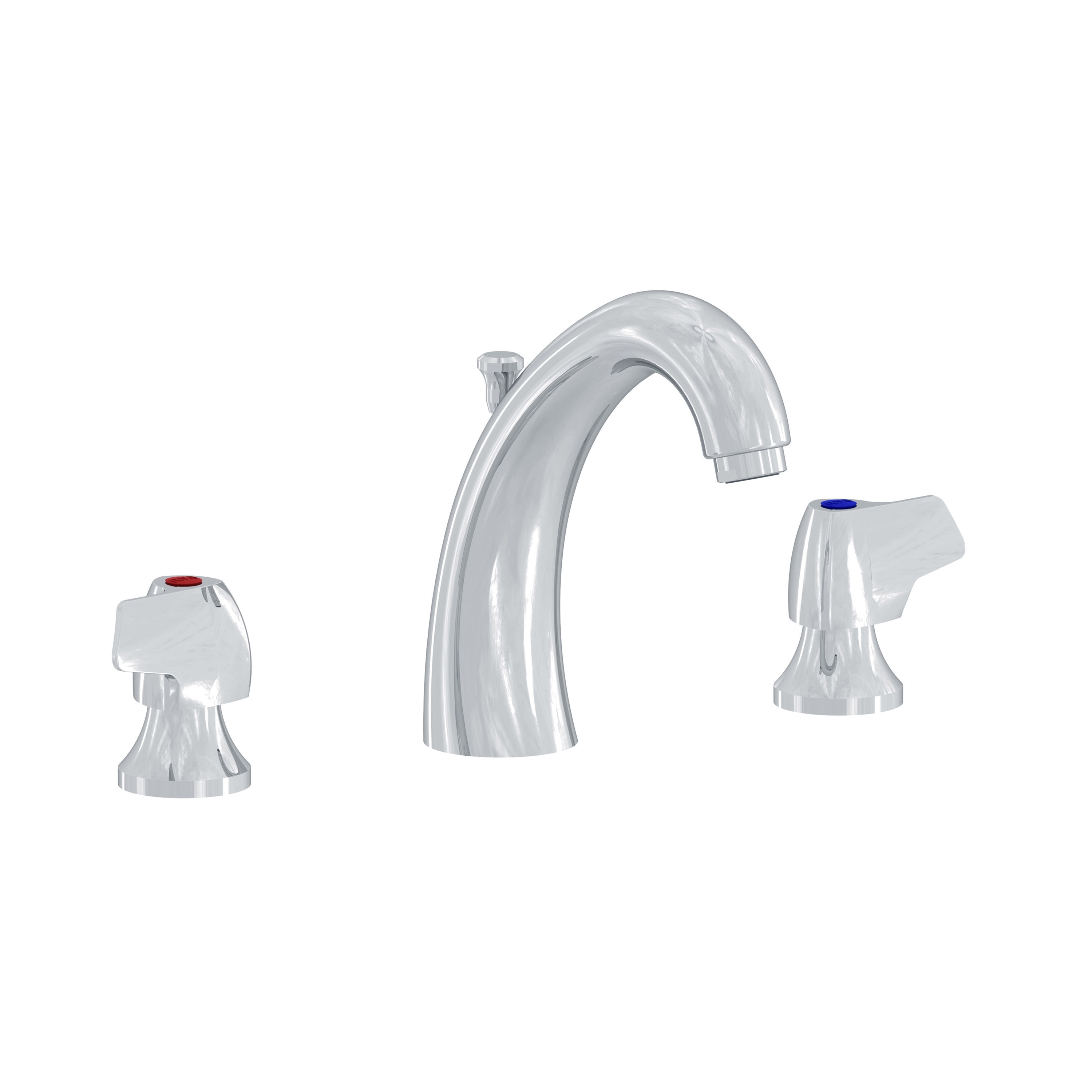 Display product Pile & Face | 3-hole washbasin mixer, with waste from manufacturer rvb