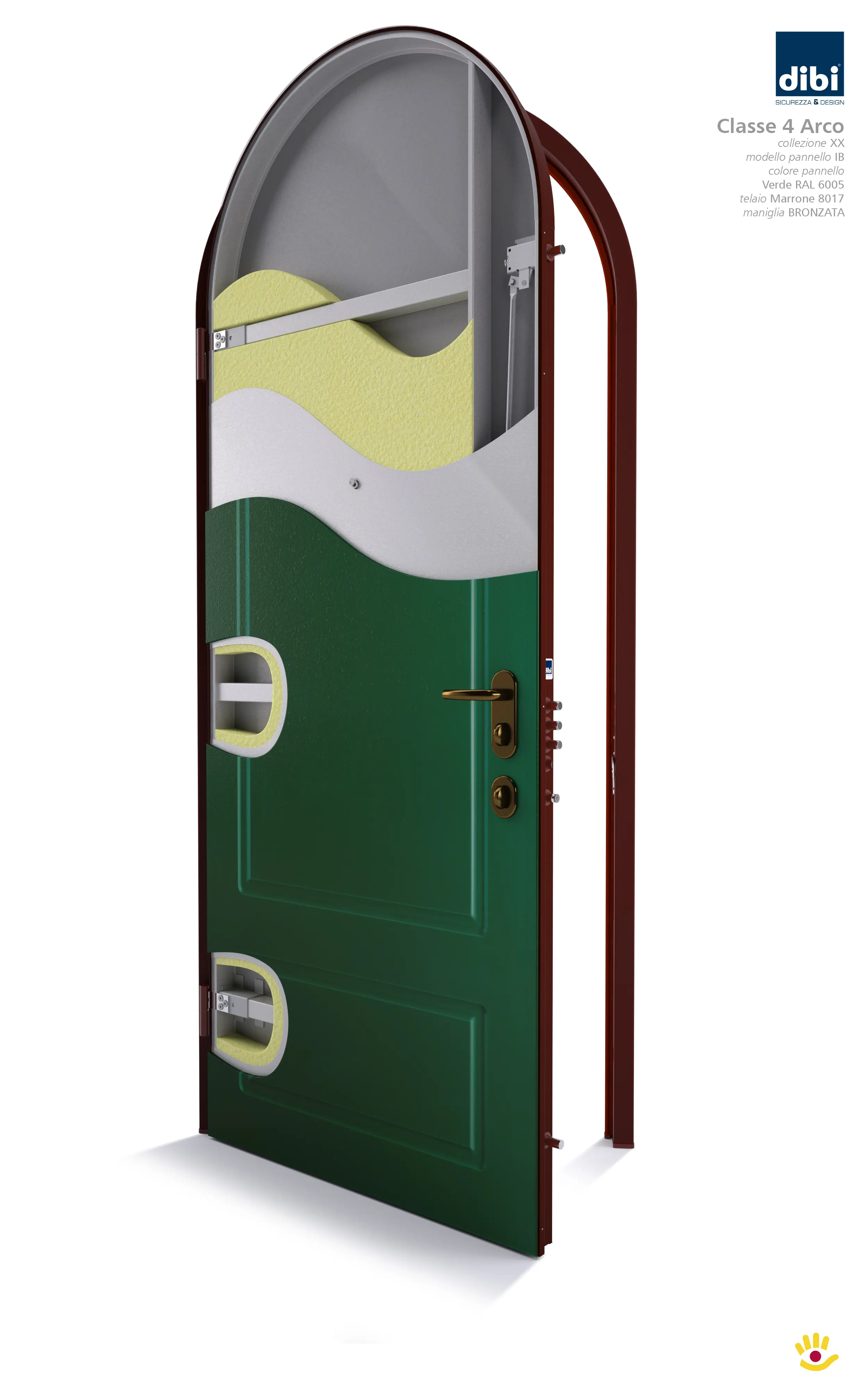 Di.Bi. Porte Blindate - 884 - Puerta acorazada