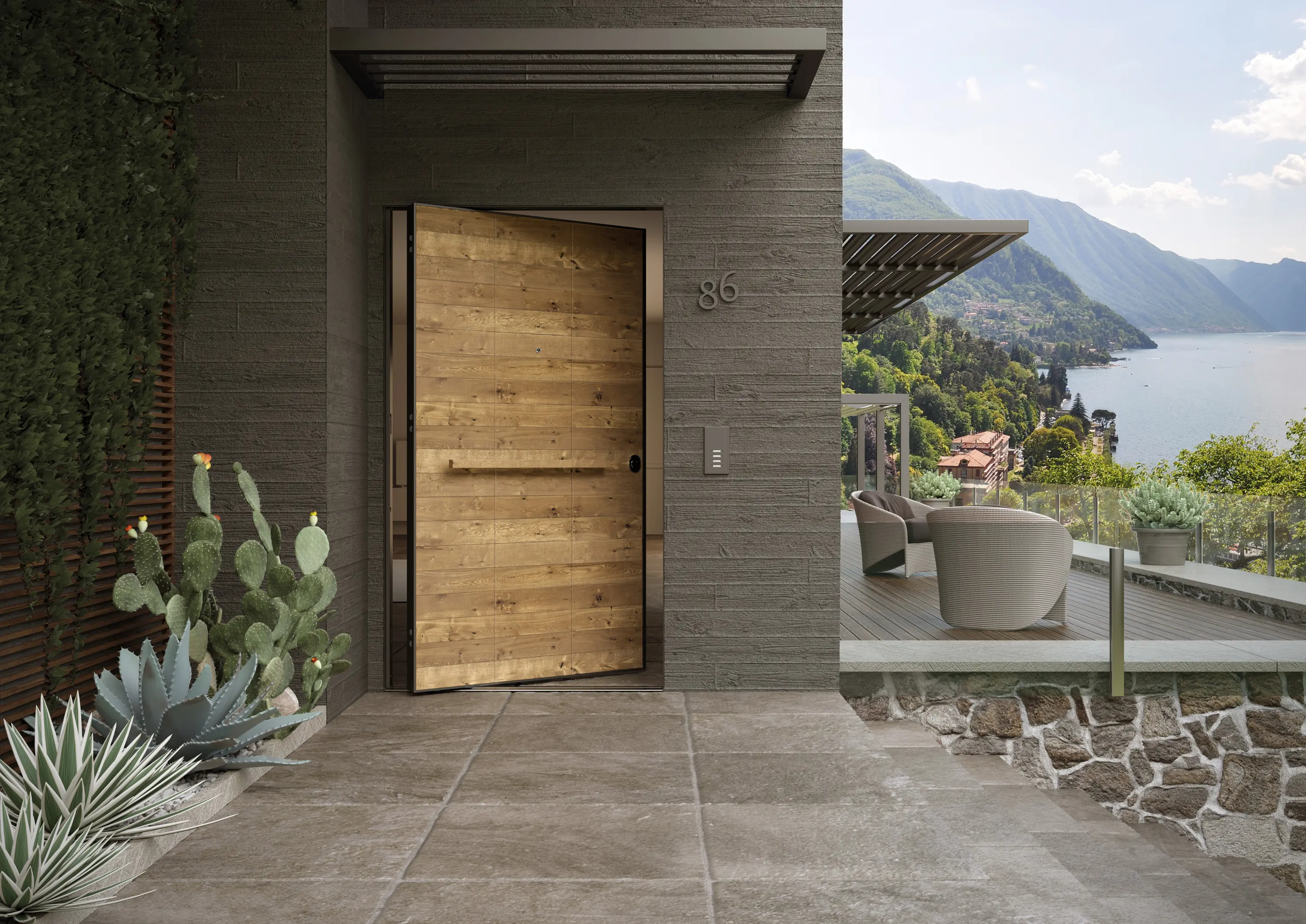 Di.Bi. Porte Blindate - Di.Big Pivot - Porta blindata a bilico