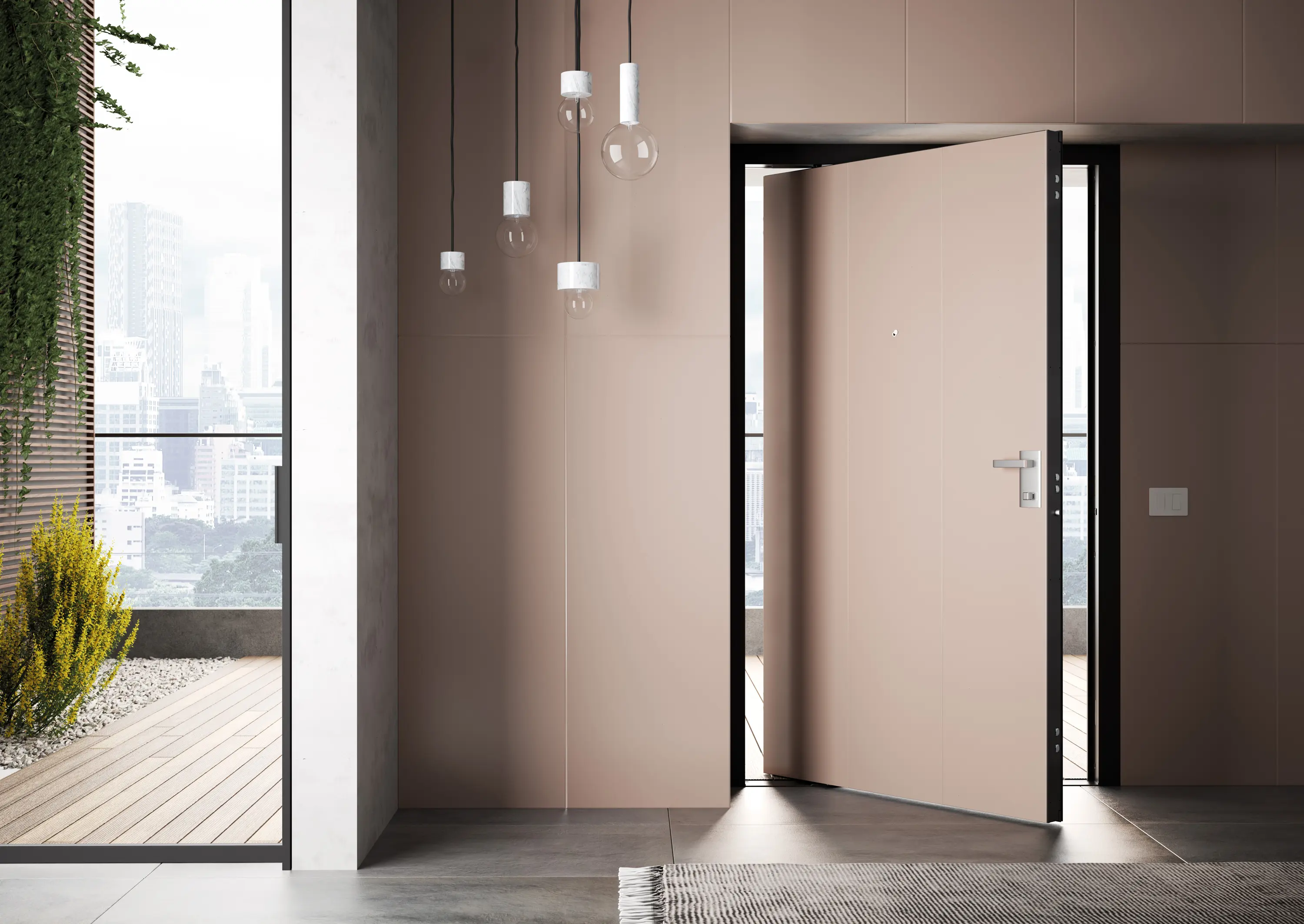 Di.Bi. Porte Blindate - Di.Big Pivot - Puerta acorazada pivotante