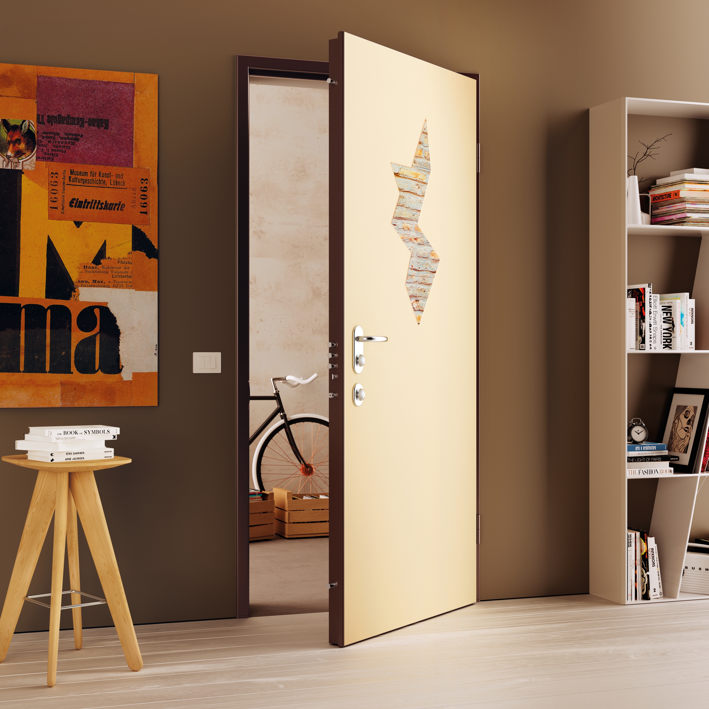 Display product SeGreta - Security Door from manufacturer Di.Bi. Porte Blindate