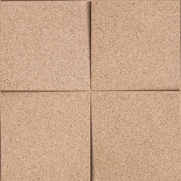 SHAPES - BLOCKS (IVORY) - Cork tiles from Architectural Systems ...