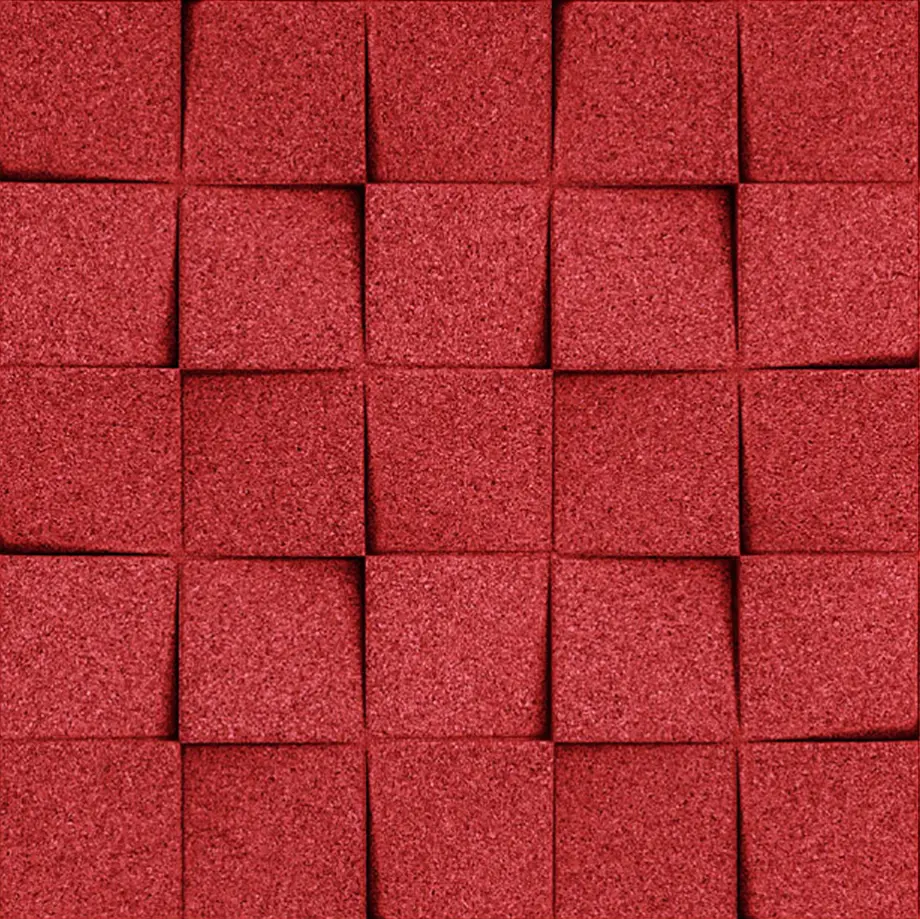 Architectural Systems - Shapes - Checkers (Red)