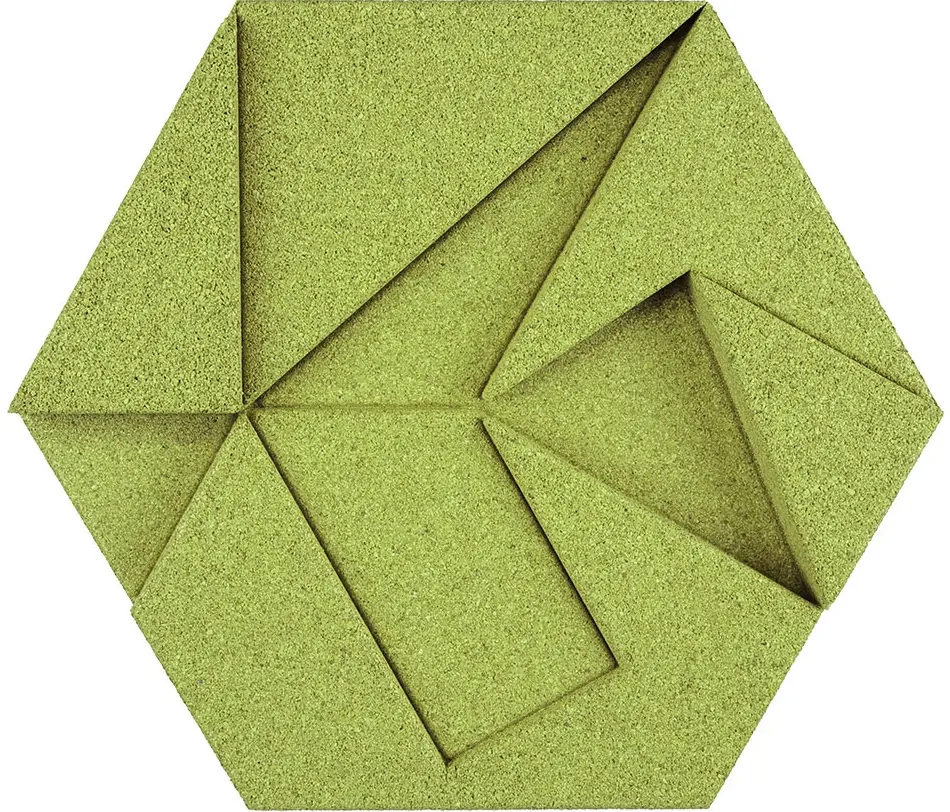 Architectural Systems - Shapes - Pinwheel (Olive)