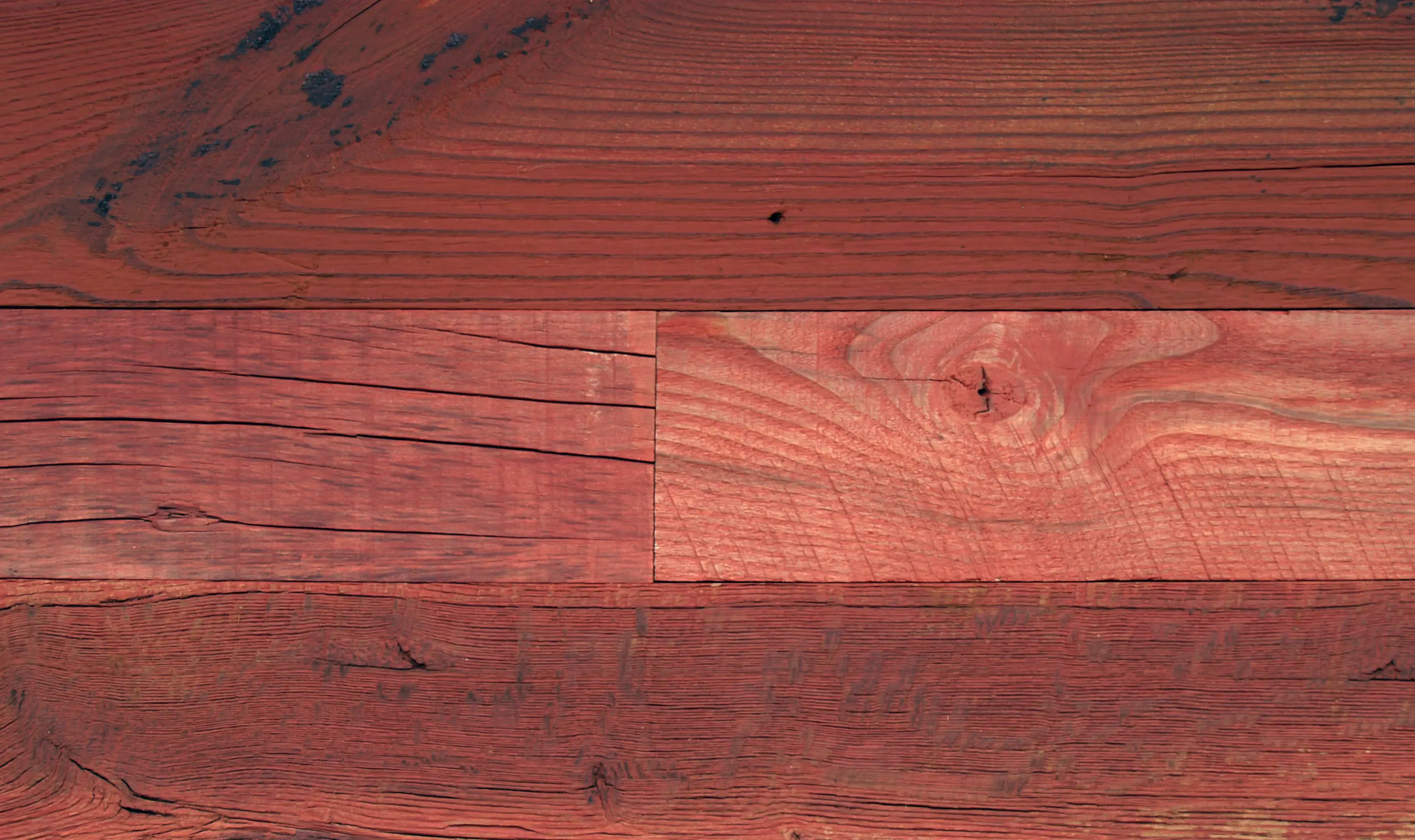 Architectural Systems - Wirebrushed Red