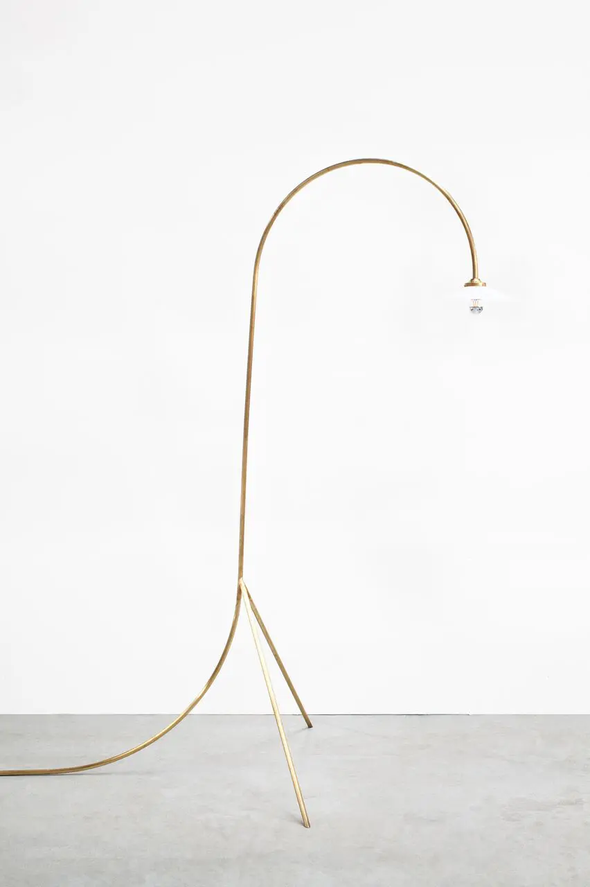 valerie_objects - standing lamp | n°1 brass