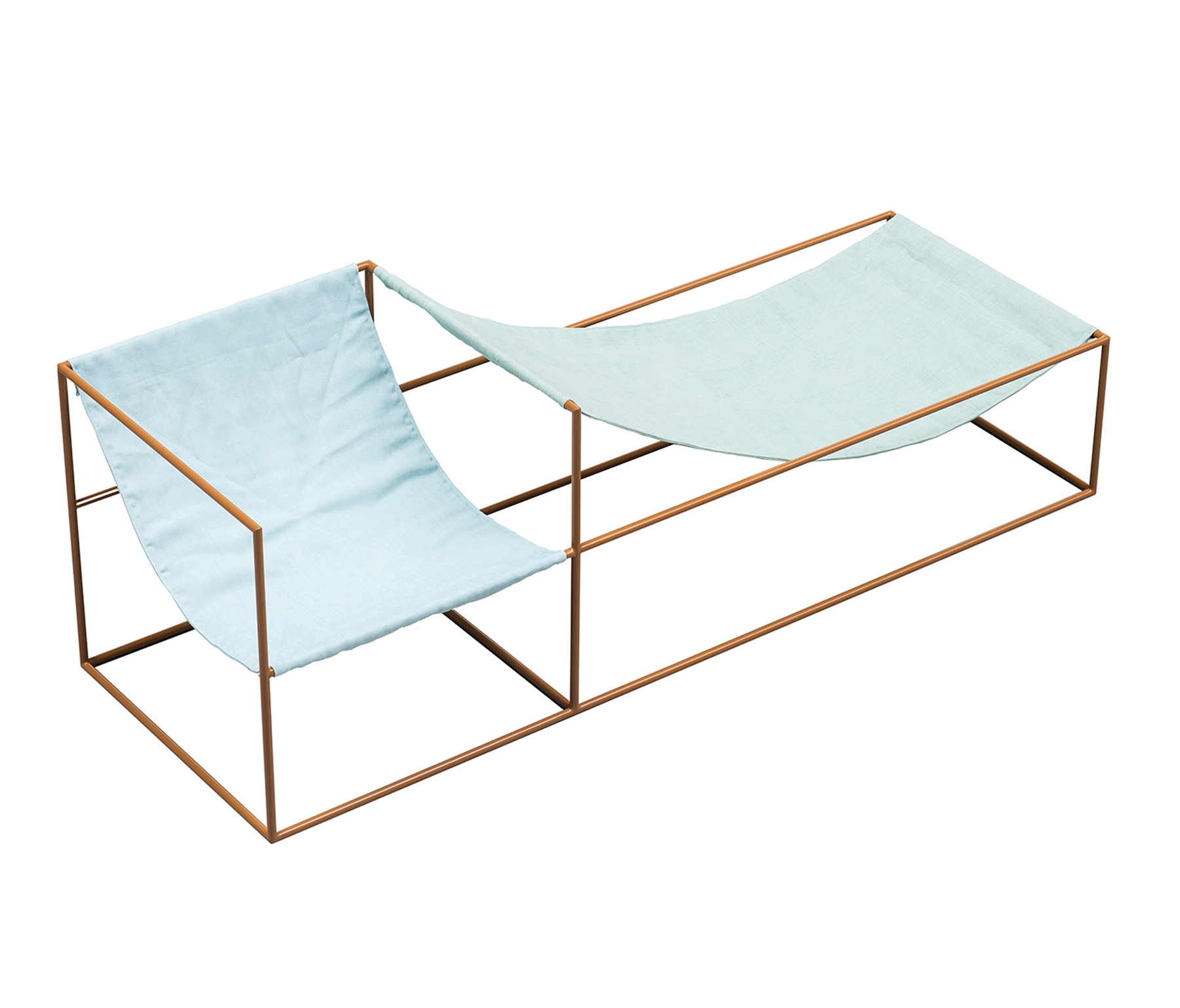 Vertoon produk duoseat | blue_green van vervaardiger valerie_objects