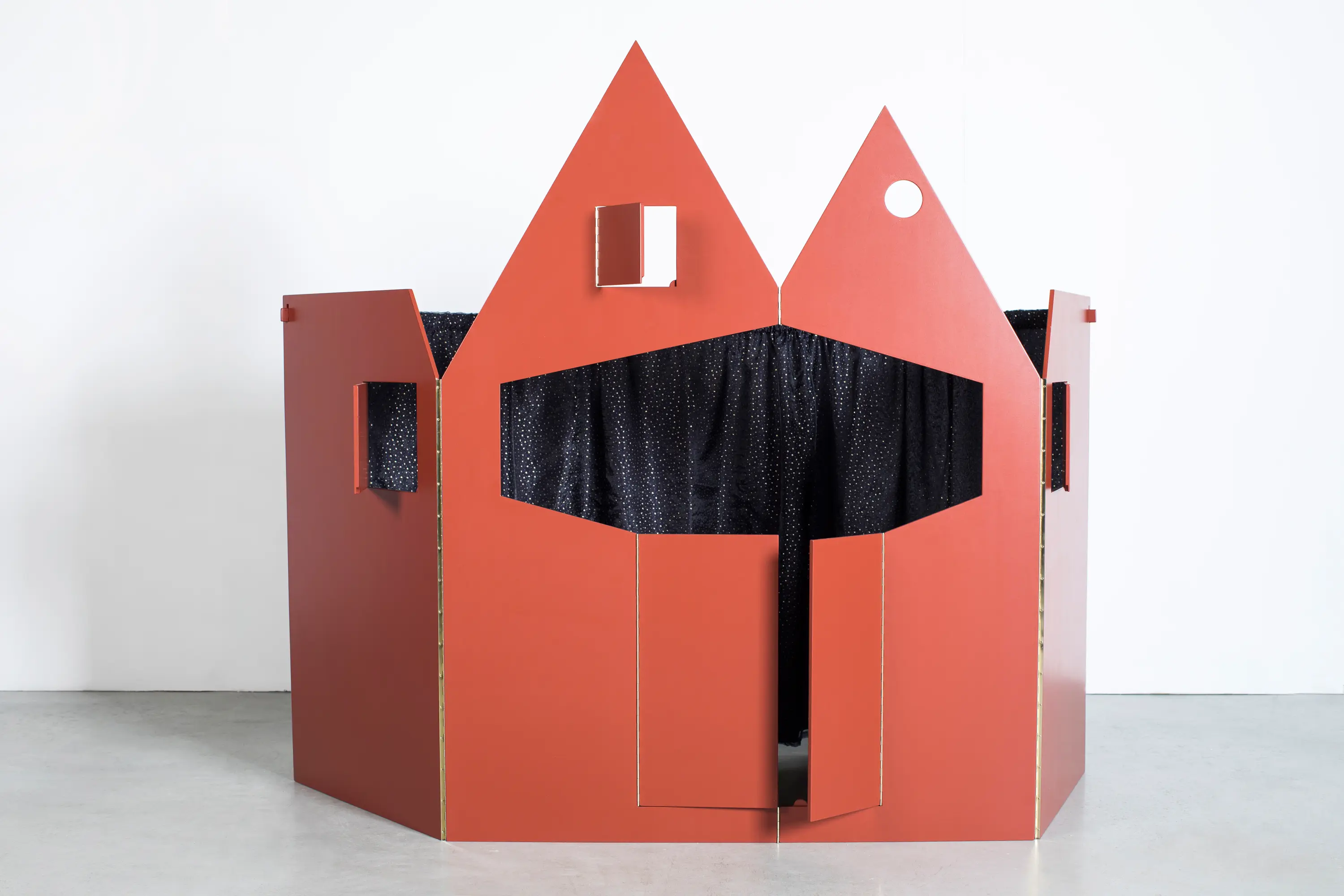 valerie_objects - puppet theatre | red