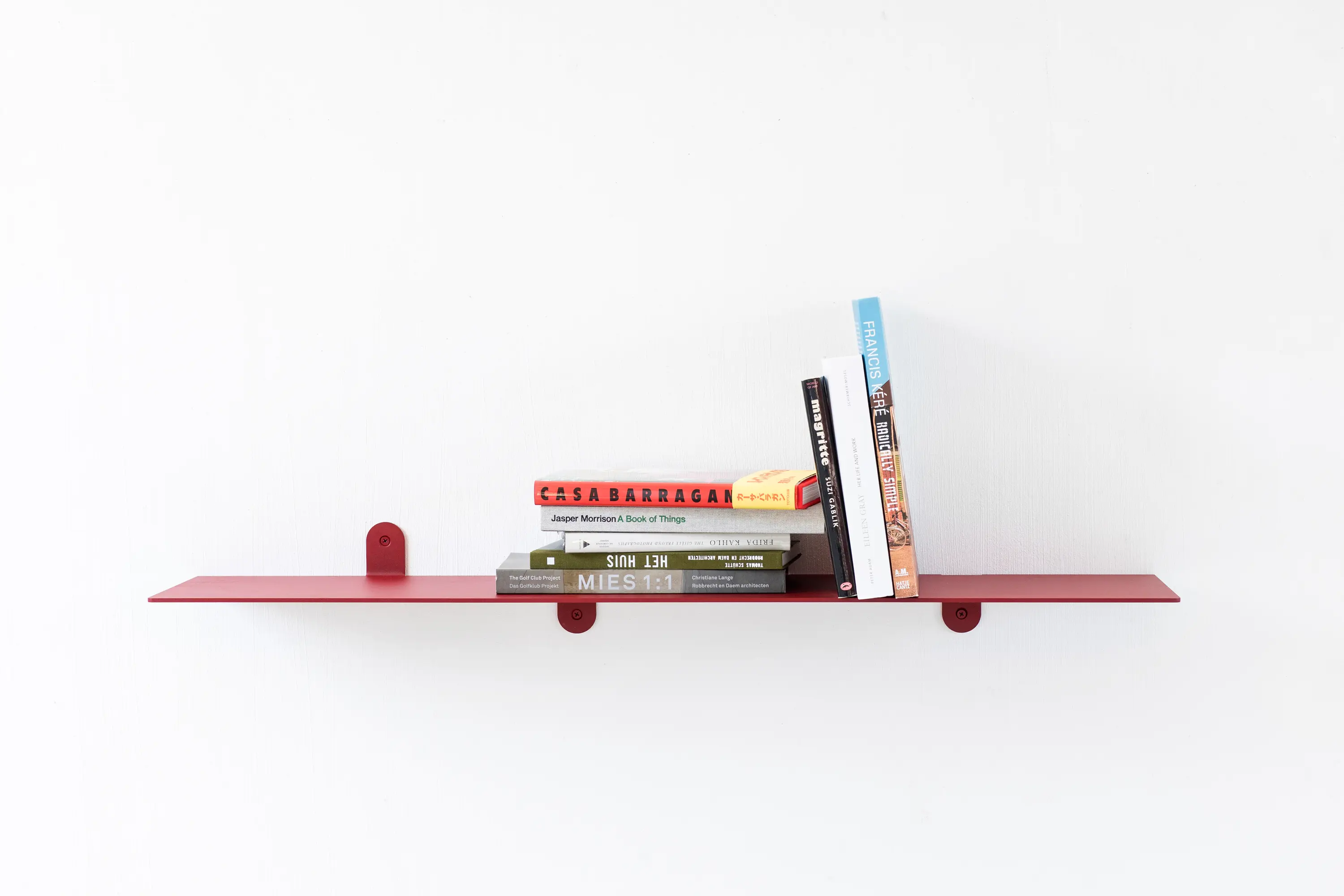 valerie_objects - shelf n°2 | brick red