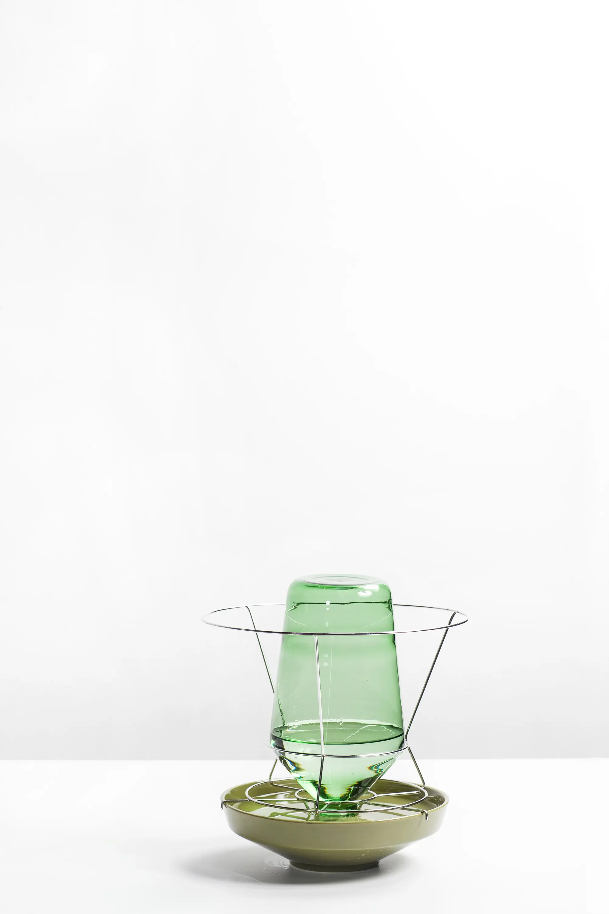 valerie_objects - hidden vase | small green