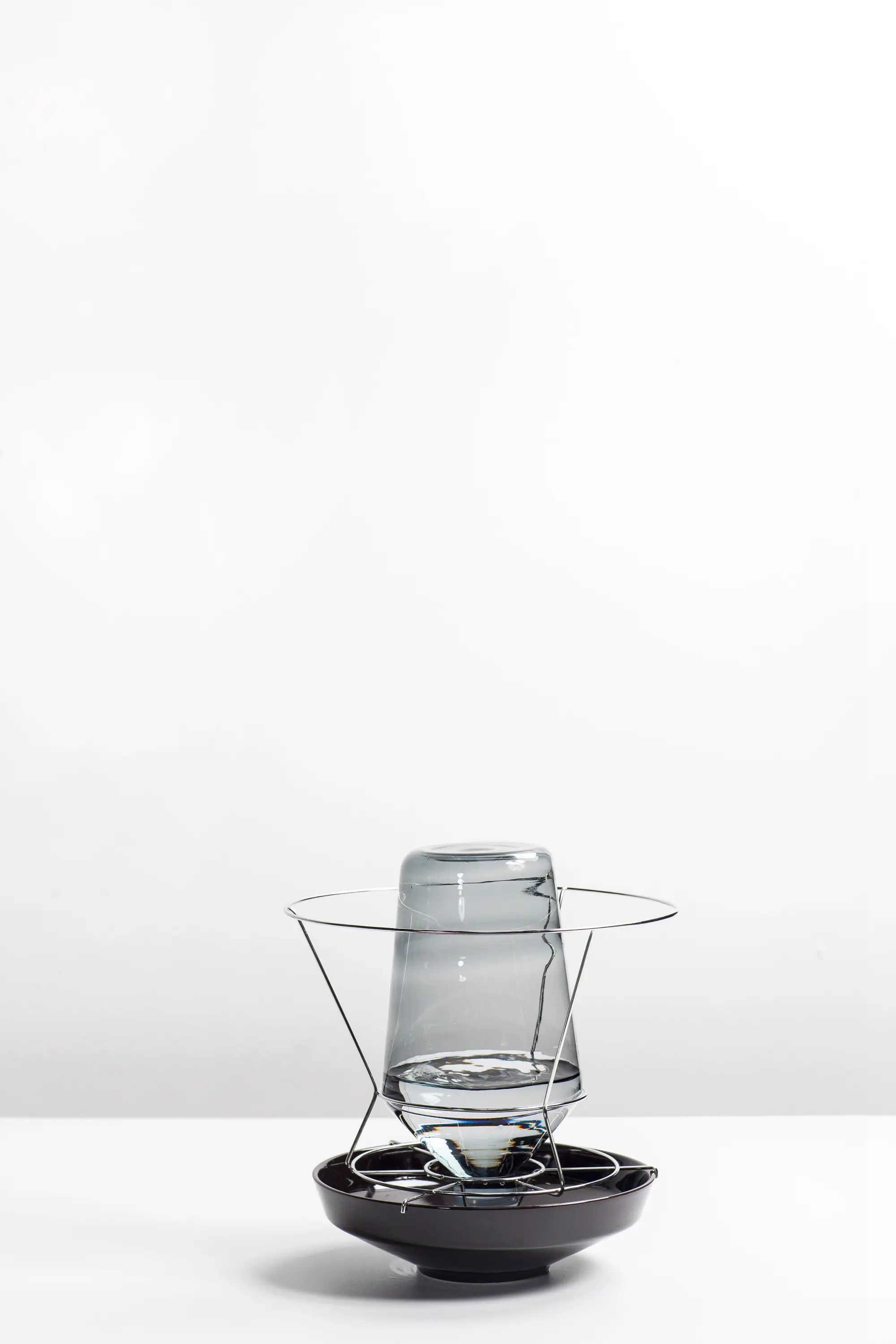 valerie_objects - hidden vase | small grey