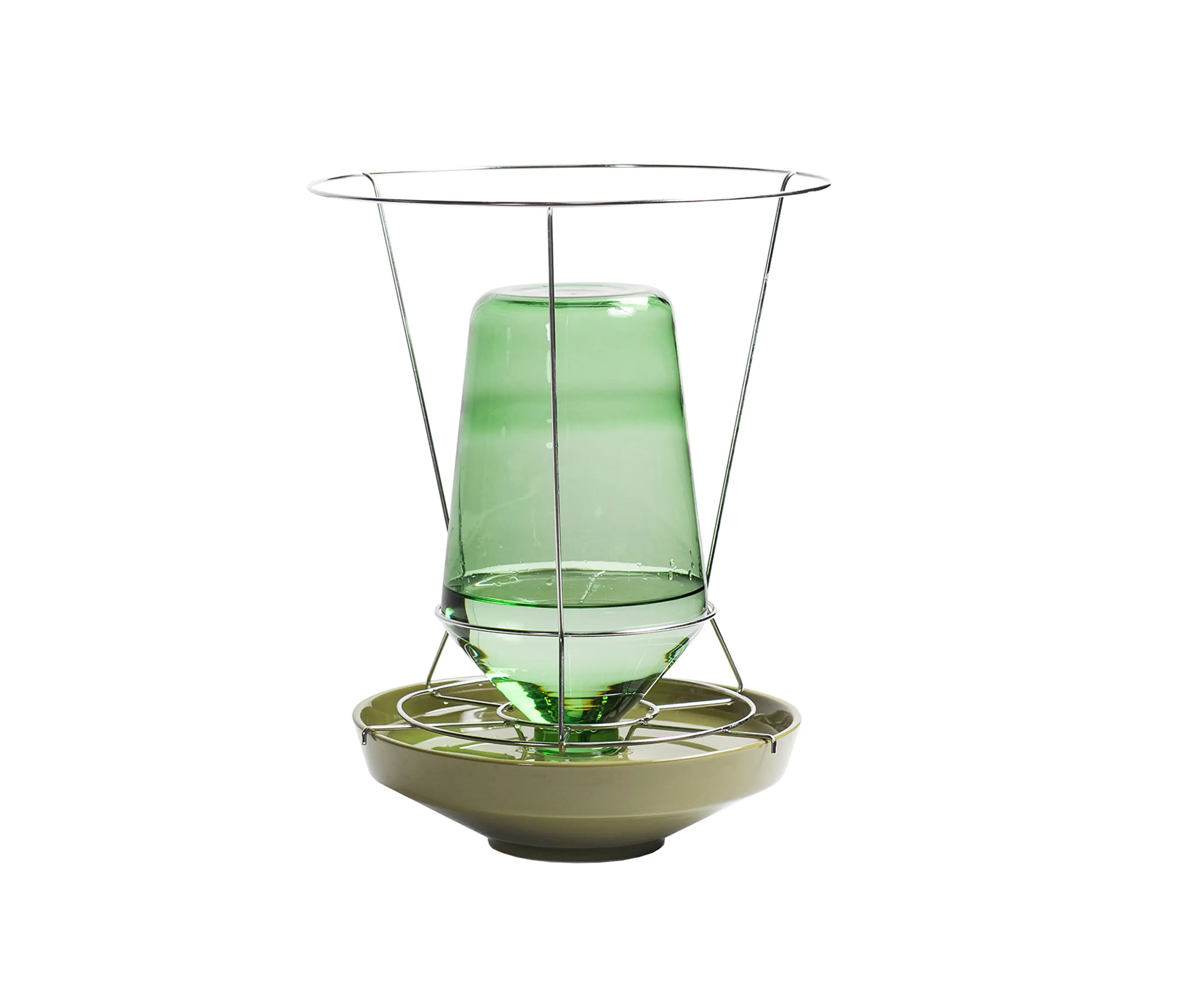 valerie_objects - hidden vase | large  green