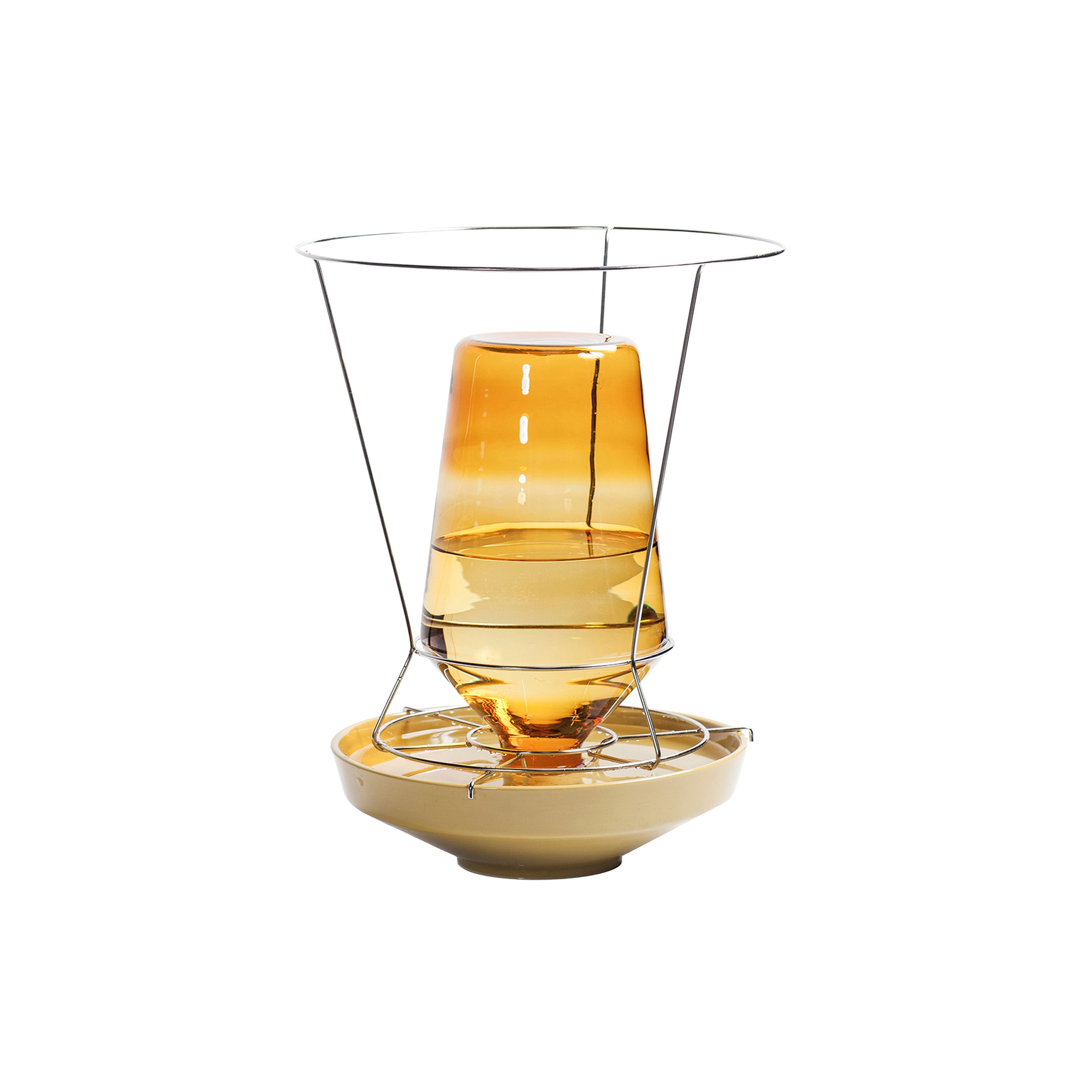 hidden vase | large amber