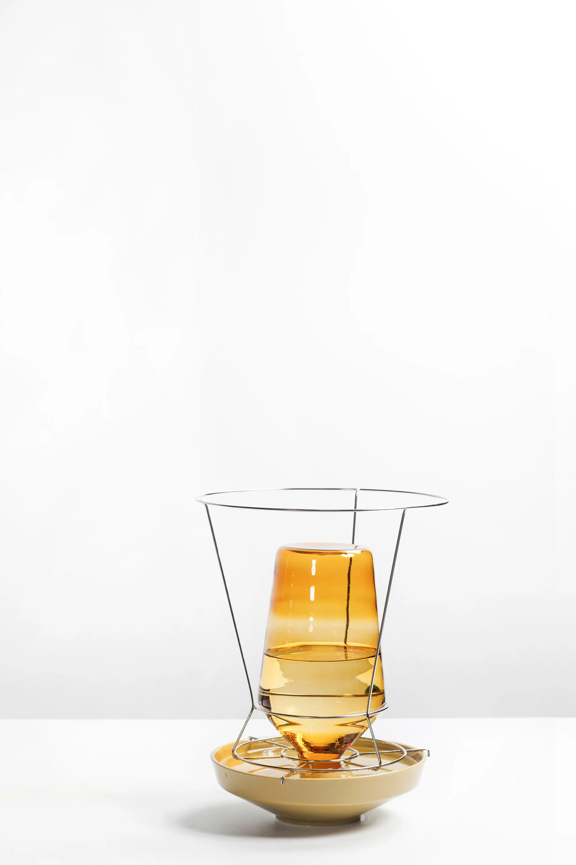 valerie_objects - hidden vase | large amber