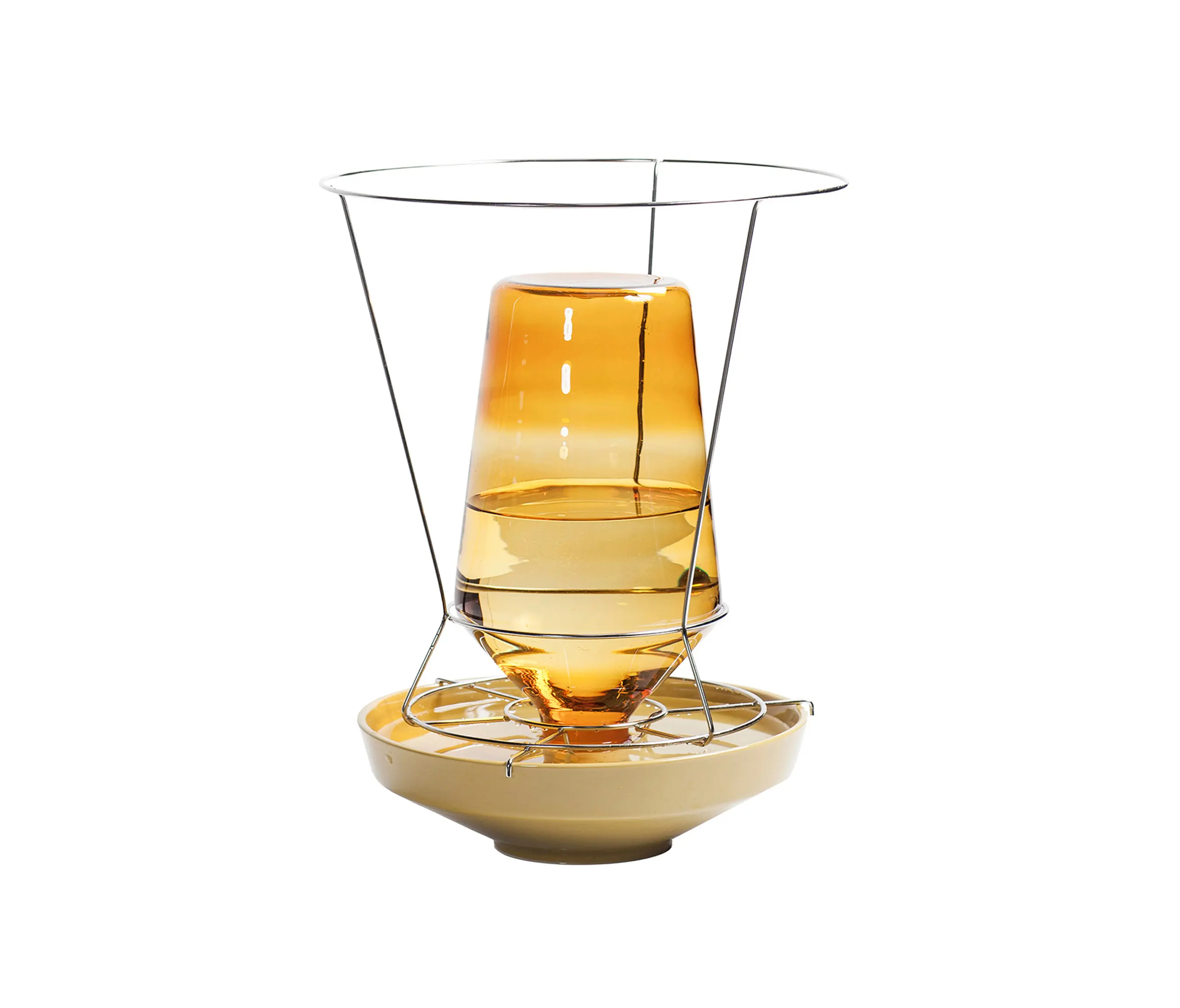 valerie_objects - hidden vase | large amber